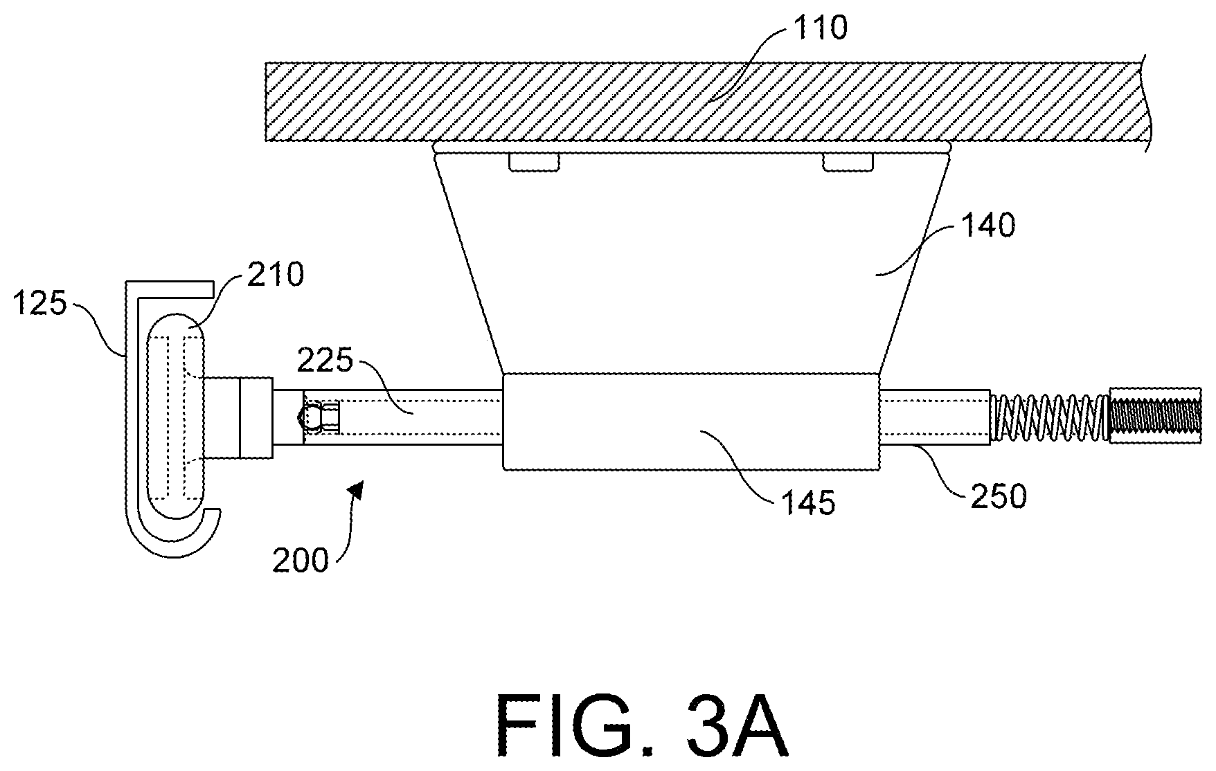 Patent US12098580 Figure 5 – Quick release door roller assembly