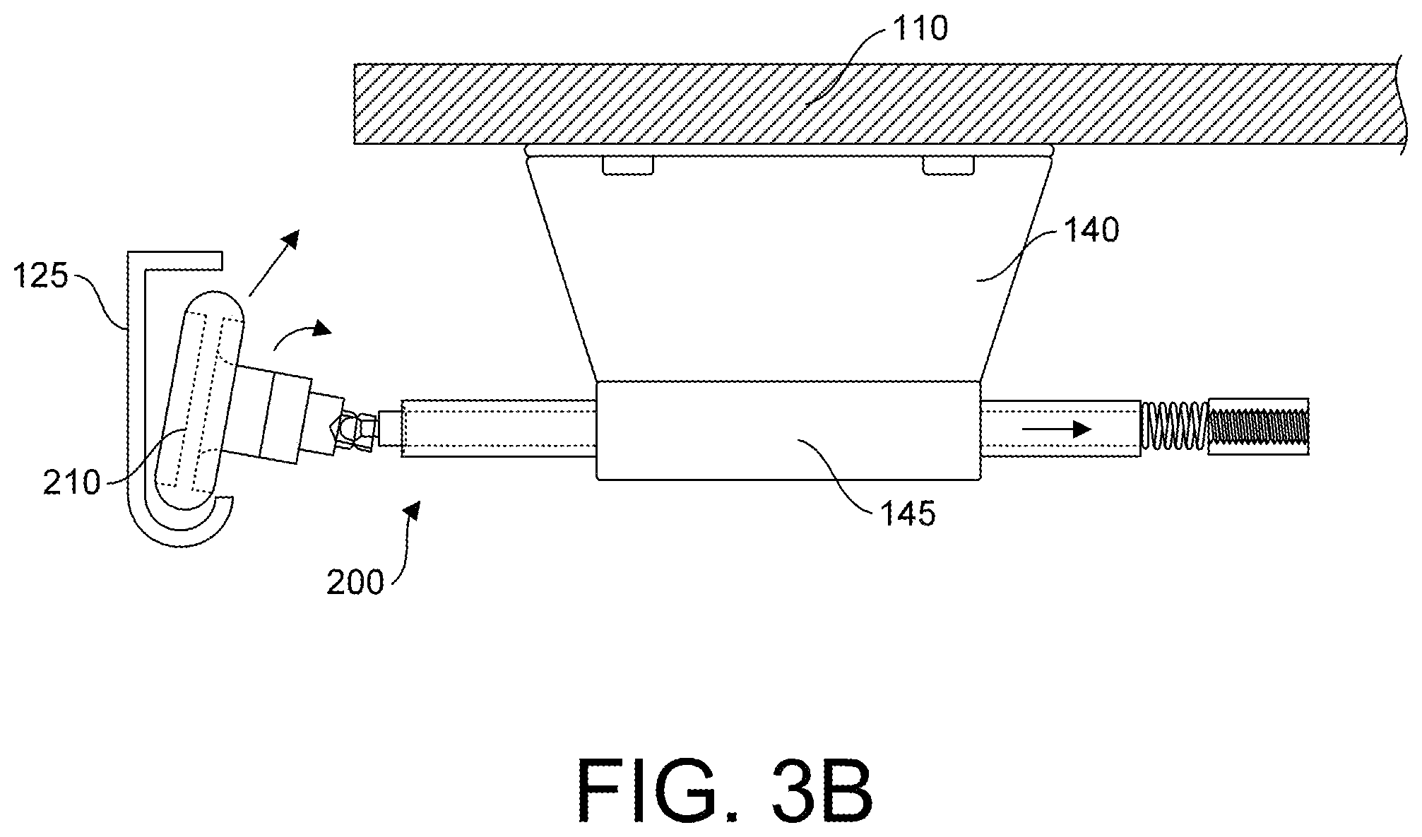 Patent US12098580 Figure 6 – Quick release door roller assembly