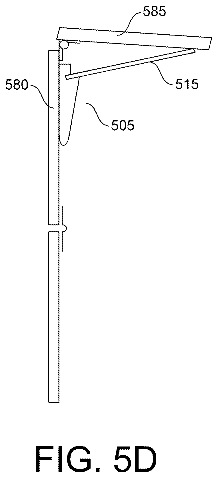 Patent US12098580 Figure 10 – Quick release door roller assembly