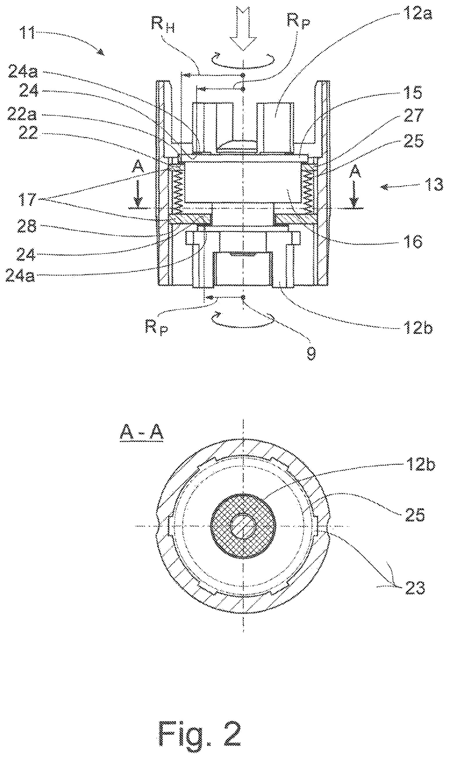 Patent US12098581 Figure 2 – Drive assembly for a closure element of a motor vehicle