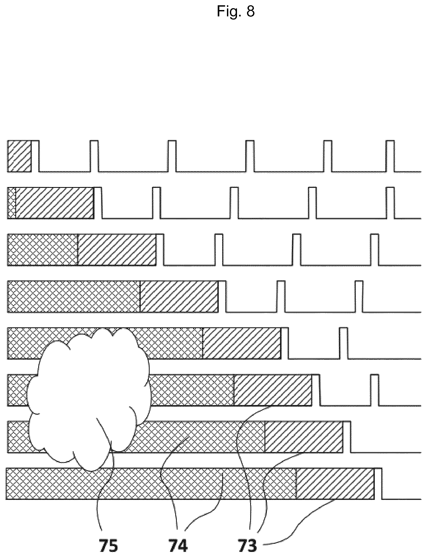 Patent US12098582 Figure 8 – Method for determining a position of a door in a door system
