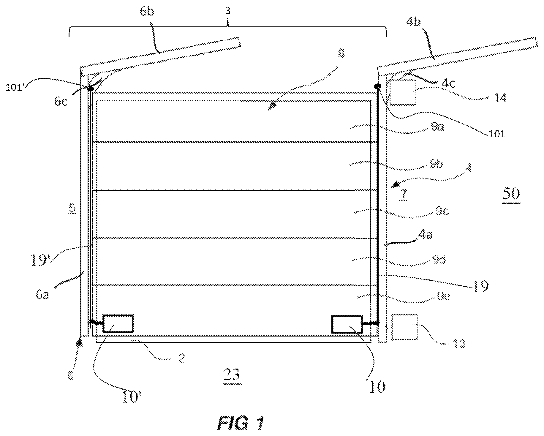 Patent US12098584 — Door operator system — Figure 1