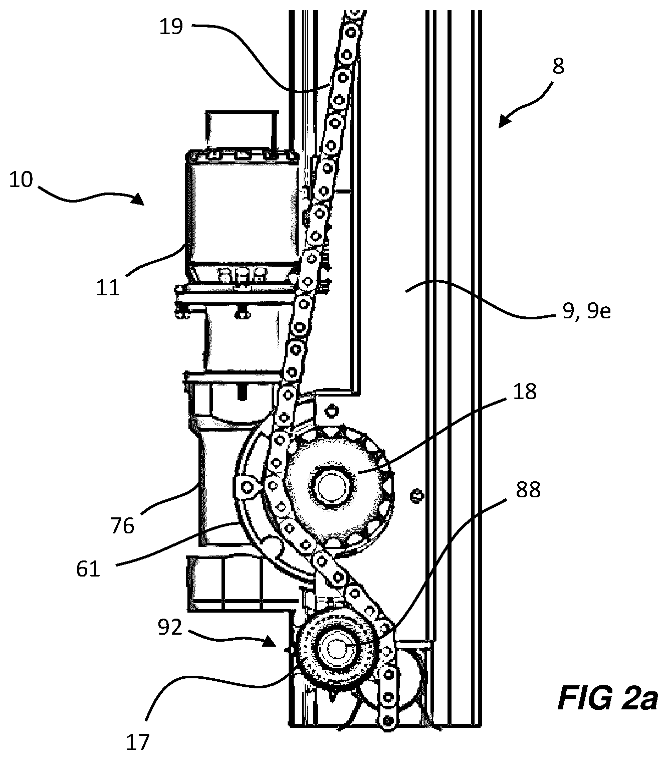 Patent US12098584 Figure 2 – Door operator system