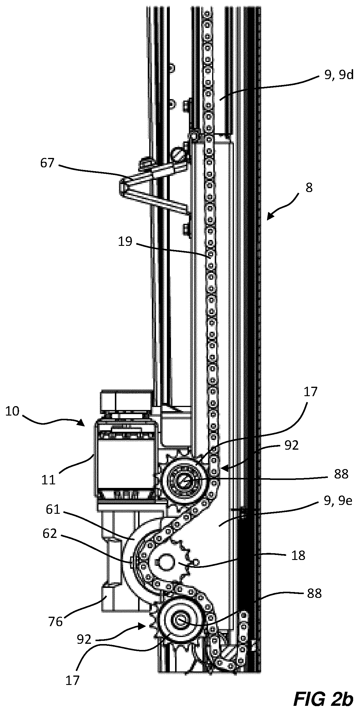 Patent US12098584 Figure 3 – Door operator system