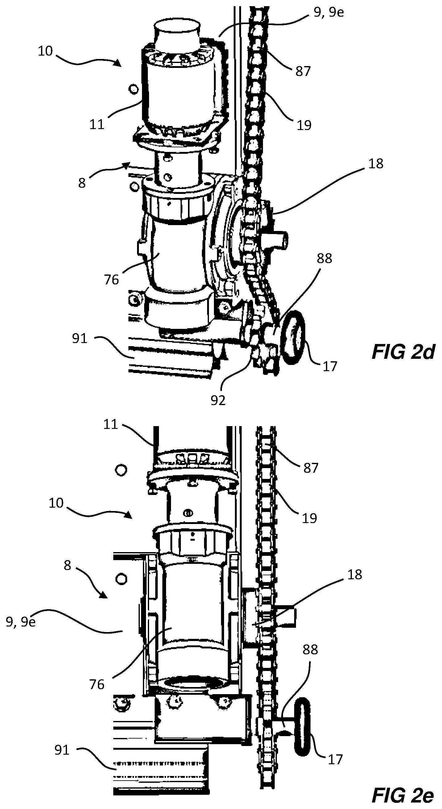 Patent US12098584 Figure 5 – Door operator system