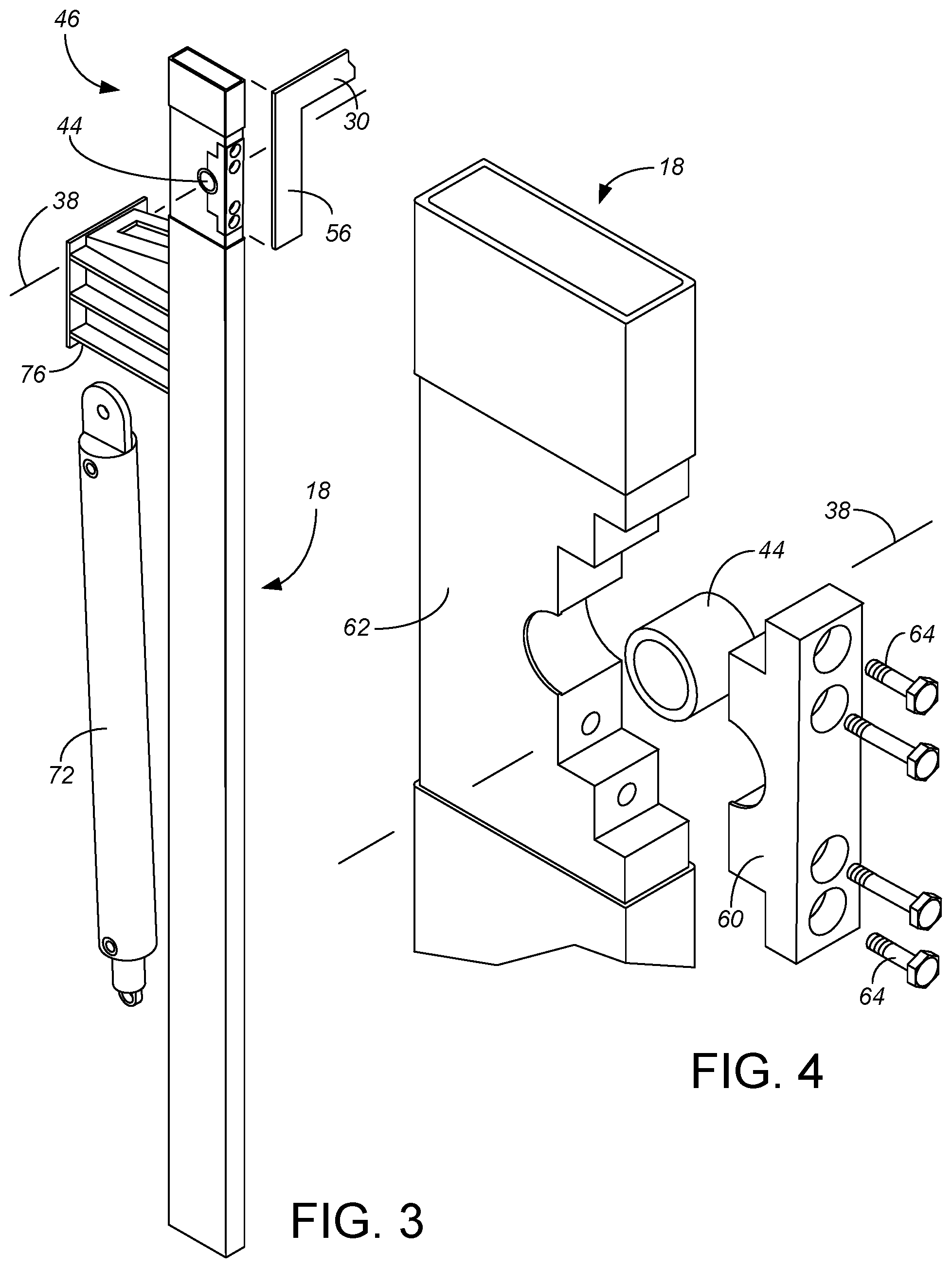 Patent US12098585 Figure 3 – Powered garage door