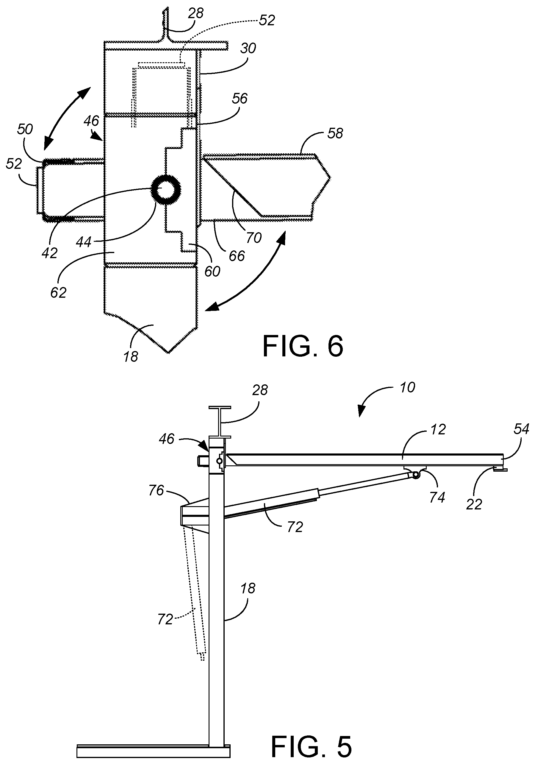 Patent US12098585 Figure 4 – Powered garage door
