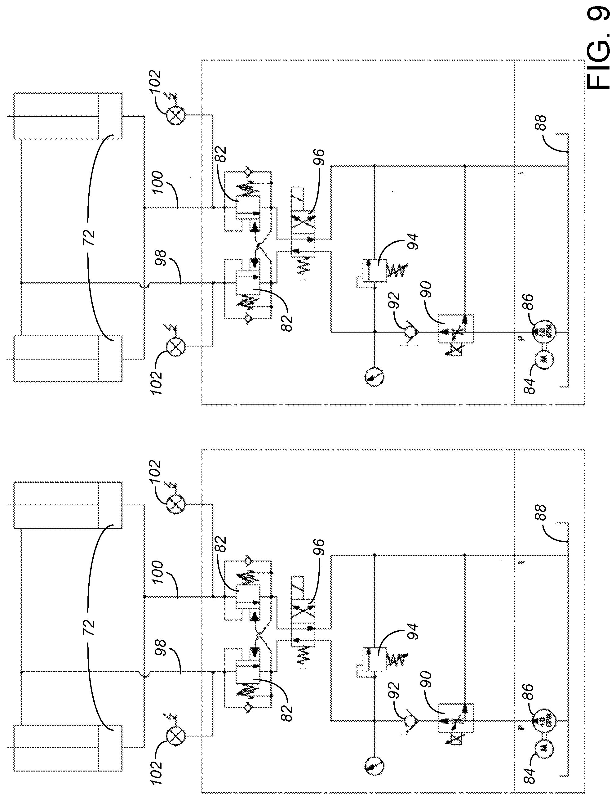 Patent US12098585 Figure 7 – Powered garage door