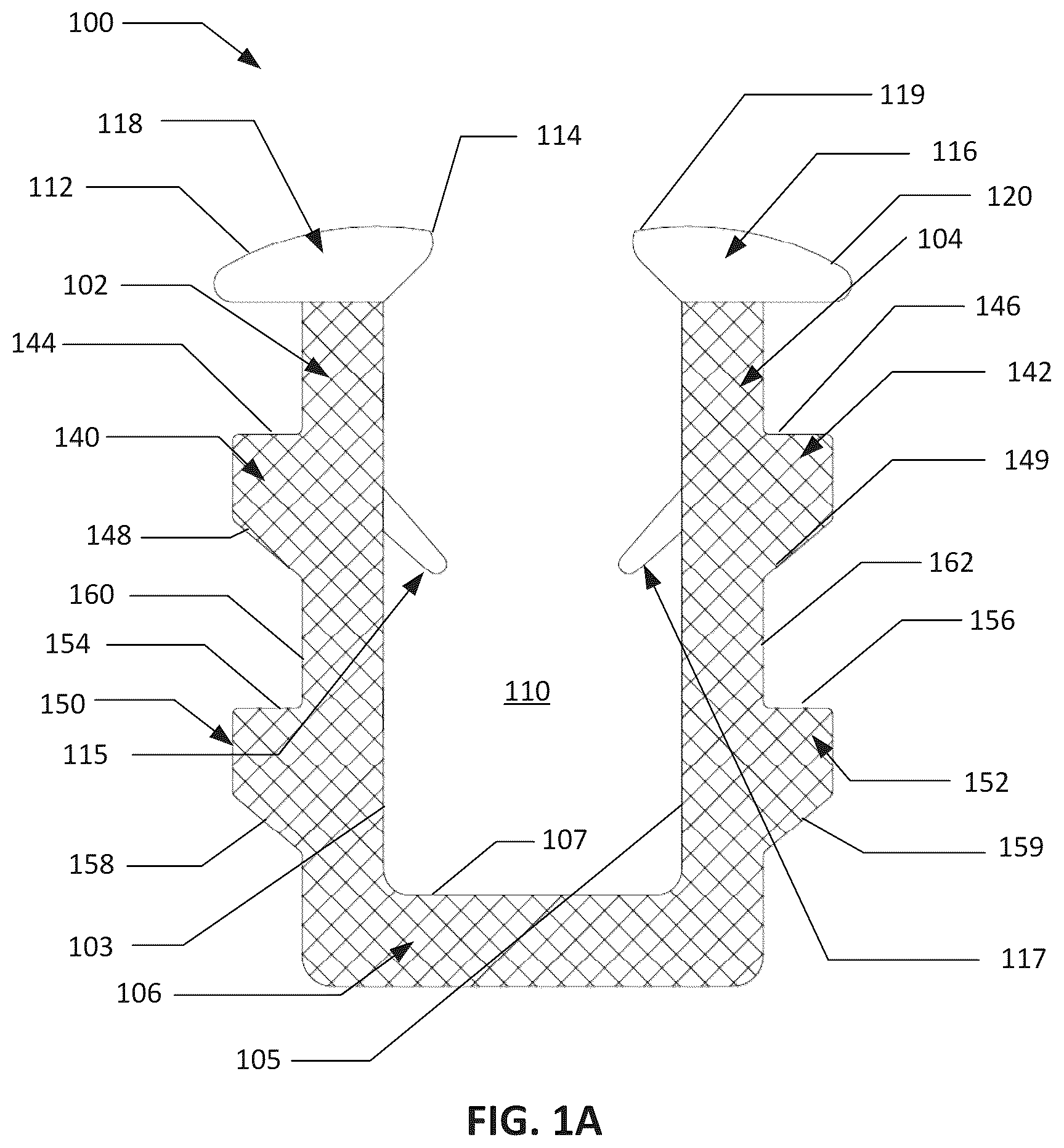 Patent US12098586 Figure 1 – Glazing beads and methods of assembly using same