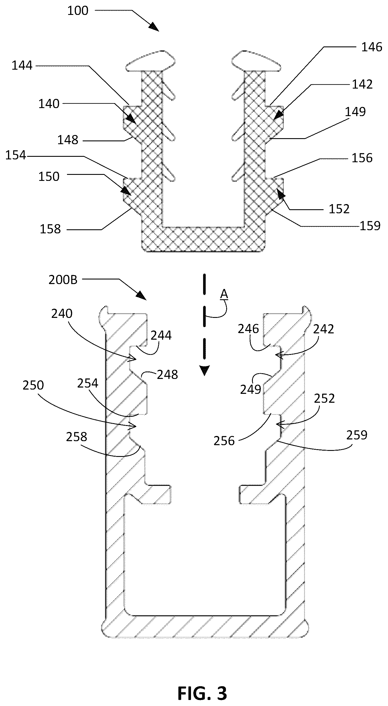 Patent US12098586 Figure 5 – Glazing beads and methods of assembly using same