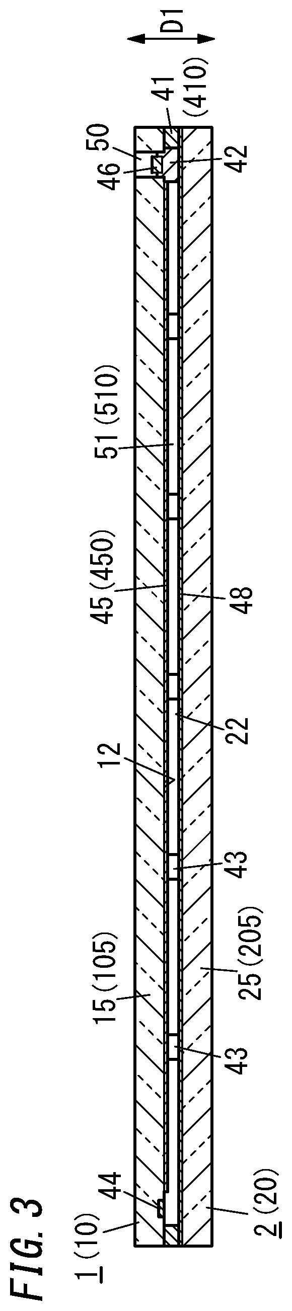Patent US12098587 Figure 3 – Glass panel unit and glass window