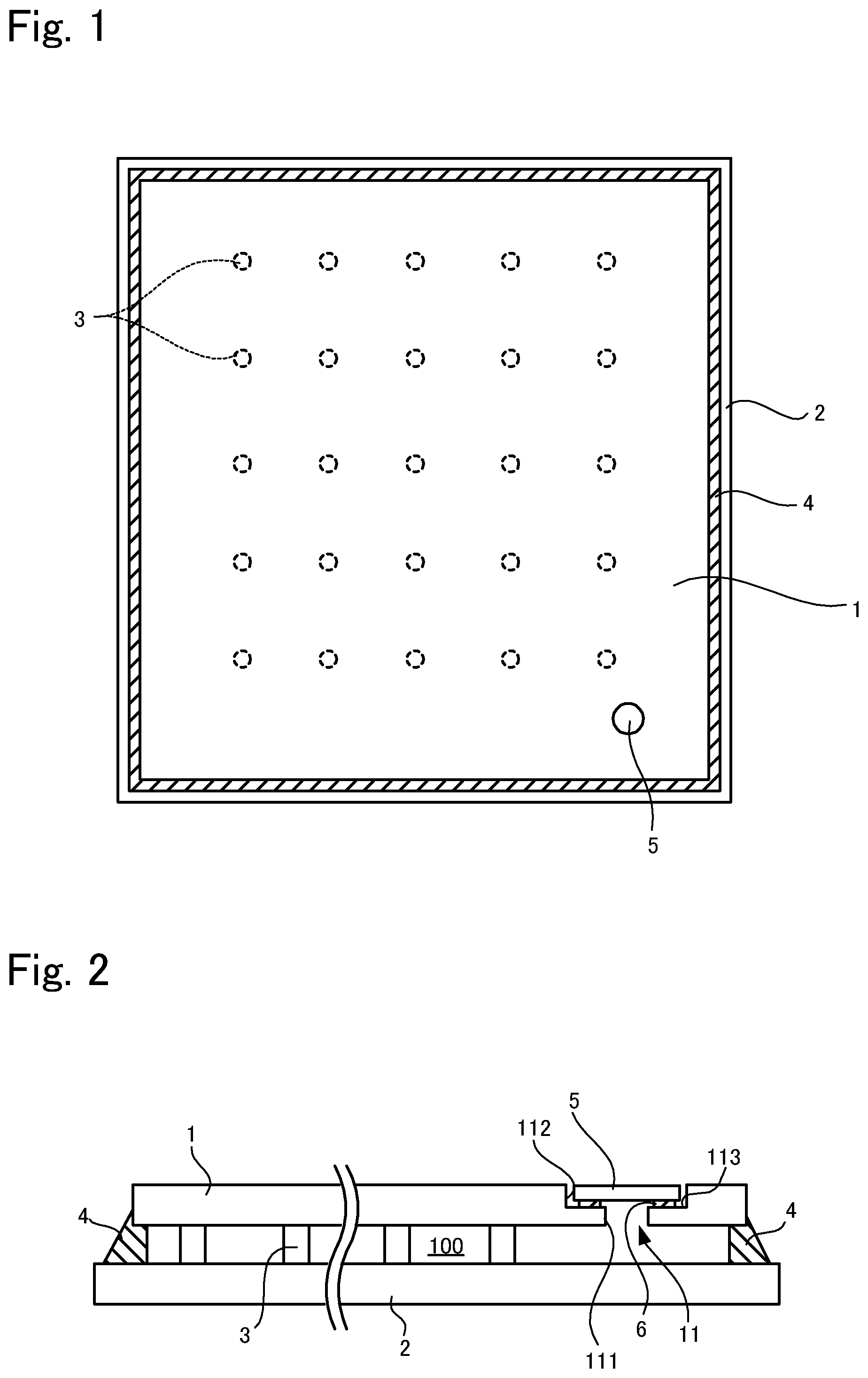 Patent US12098588 Figure 1 – Glass unit