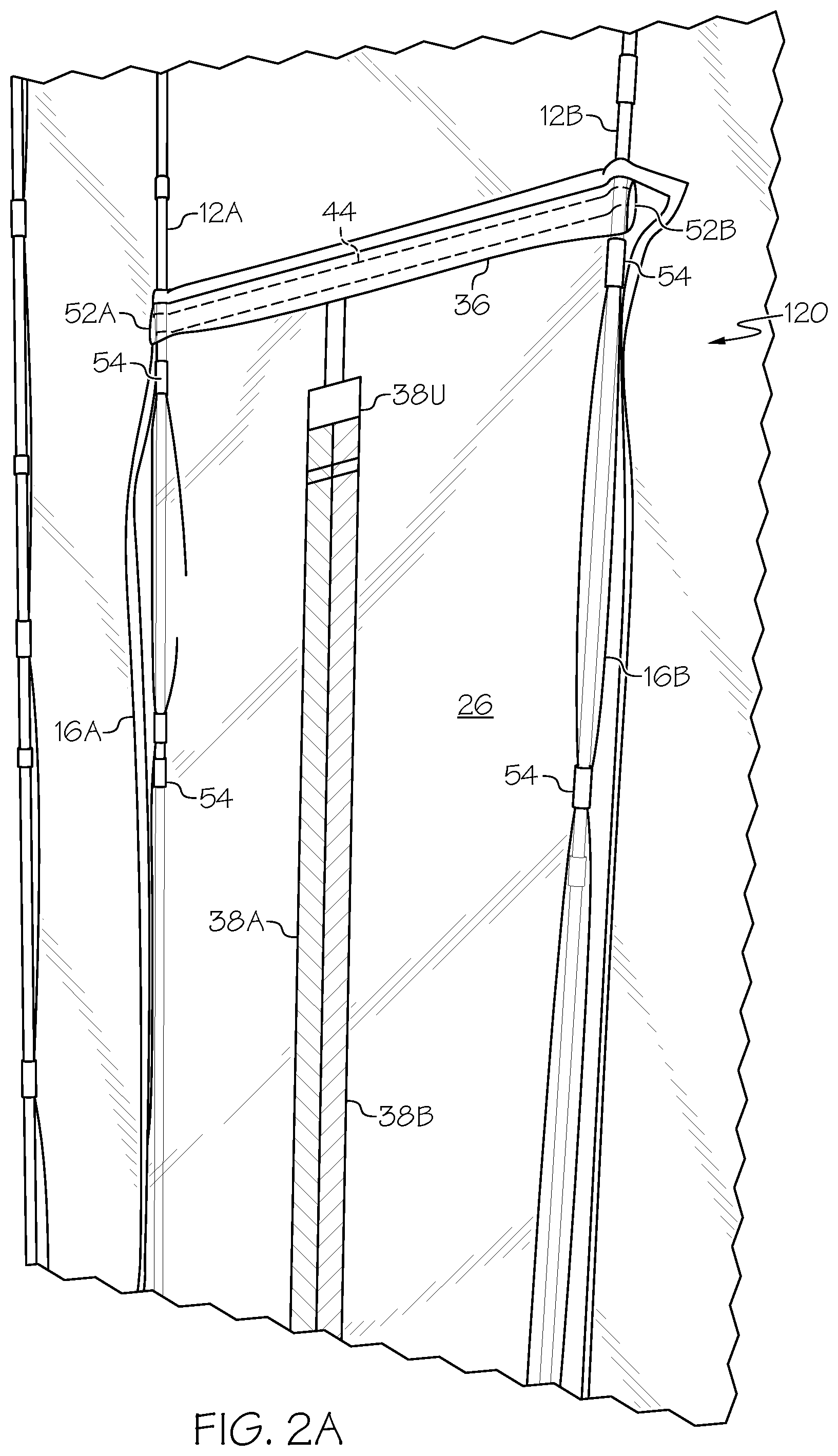Patent US12098589 Figure 8 – Self-closing entryway for door-frame