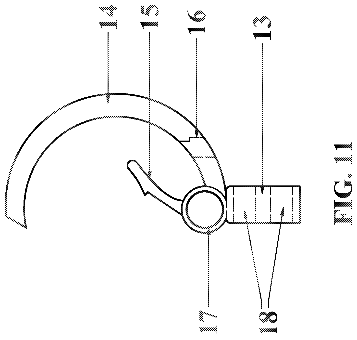 Patent US12098590 Figure 11 – Bullet-resistant entranceway curtain security device