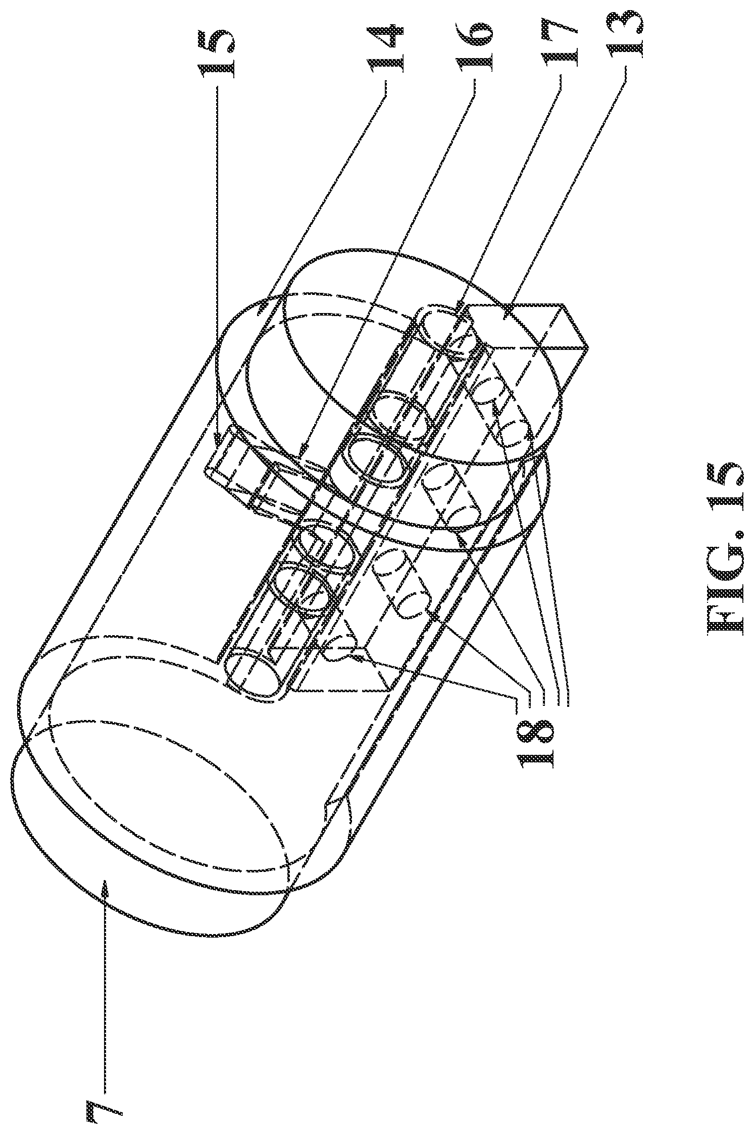 Patent US12098590 Figure 15 – Bullet-resistant entranceway curtain security device