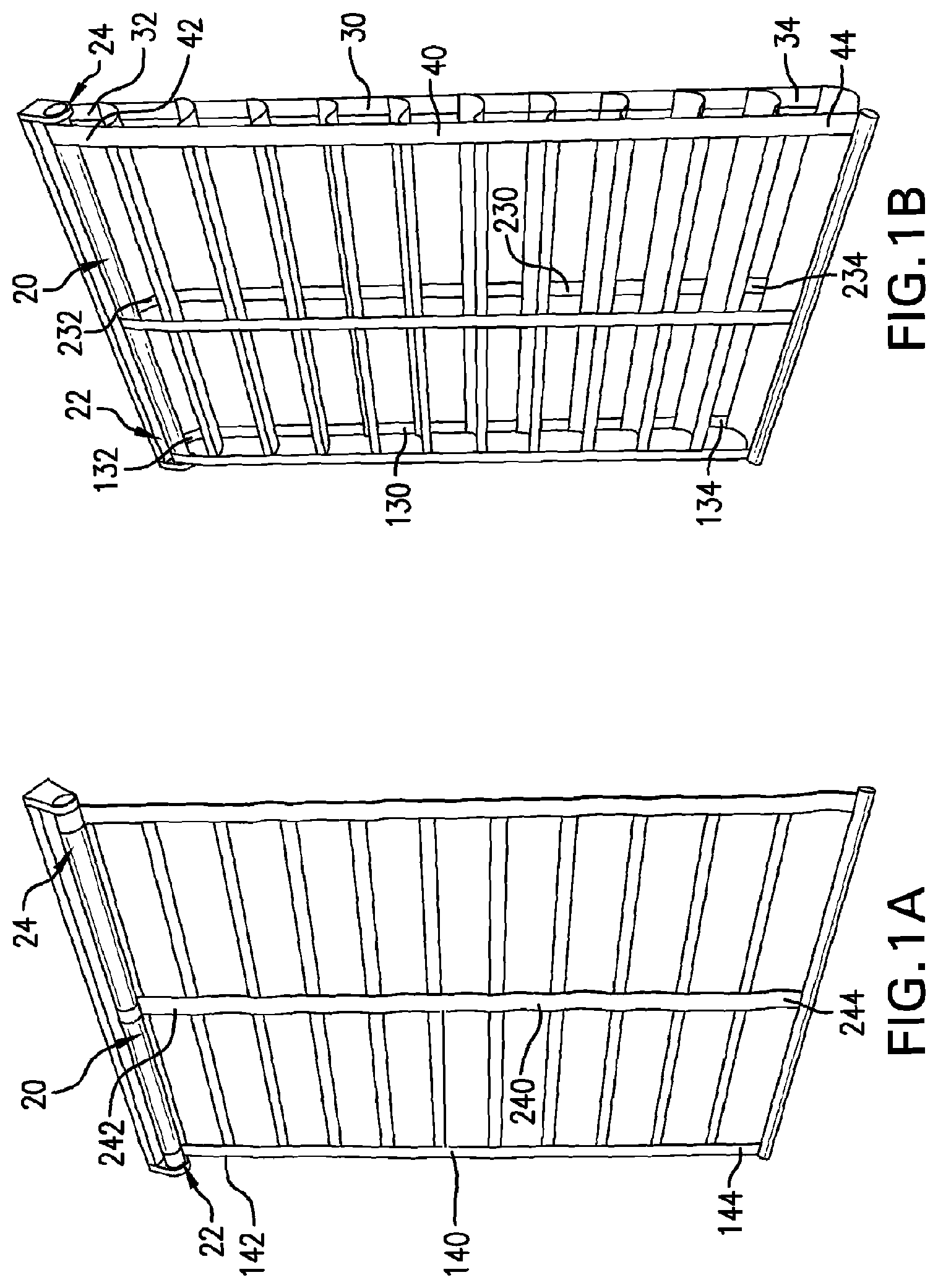 Patent US12098592 Figure 1 – Roll-up coverings for architectural openings and related methods, systems and devices