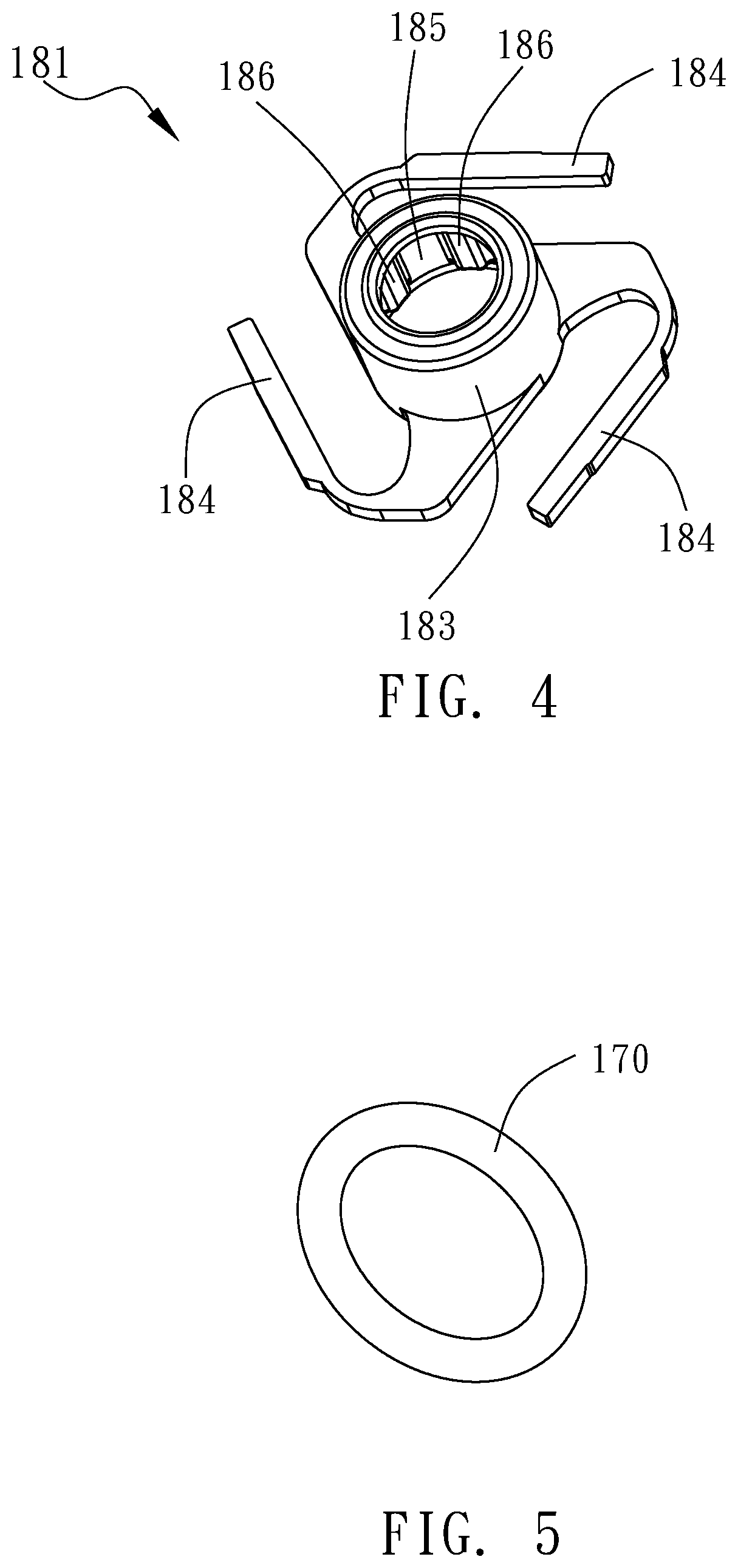 Patent US12098593 Figure 4 – Cord retractor and window covering having same