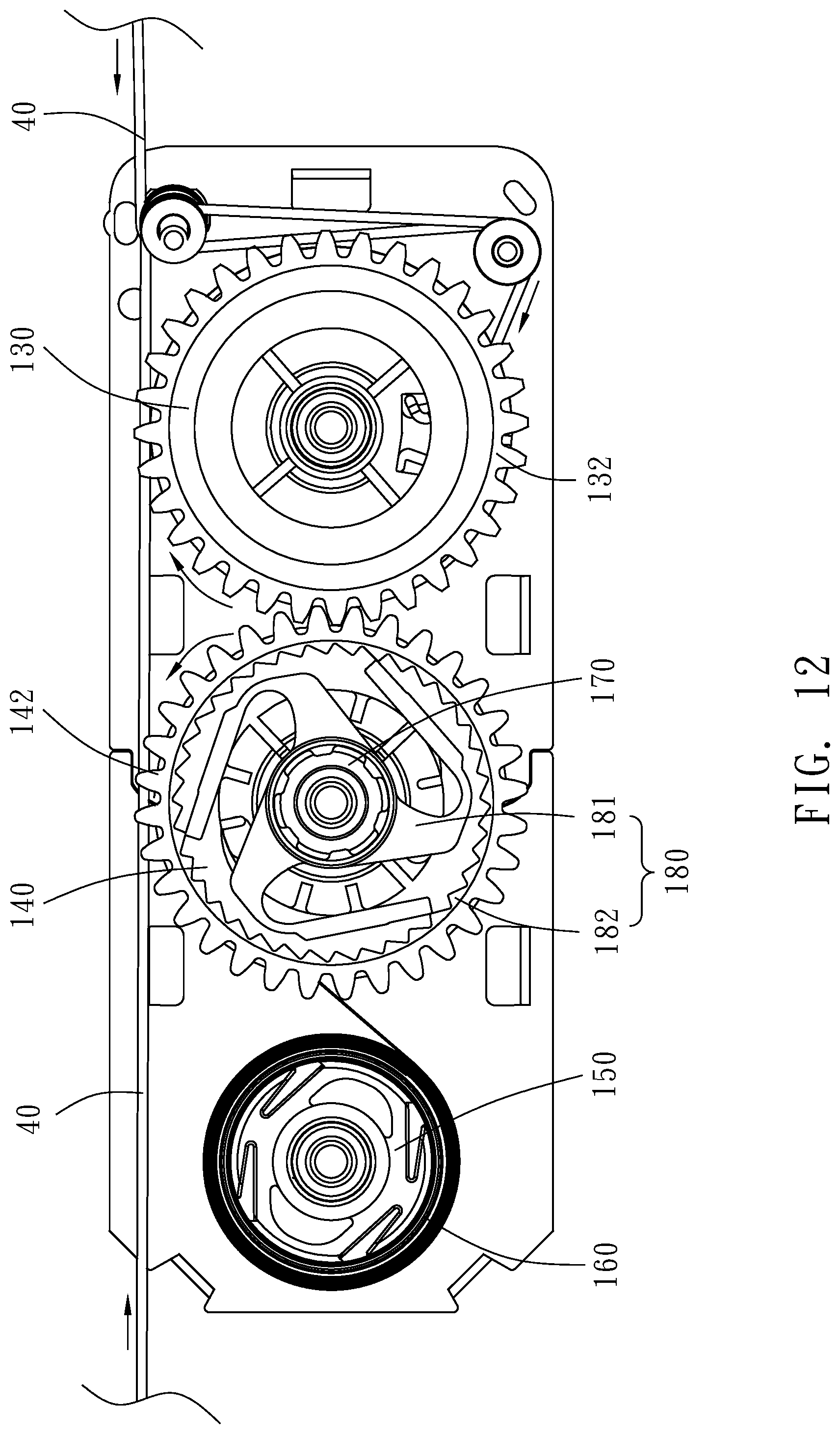 Patent US12098593 Figure 10 – Cord retractor and window covering having same