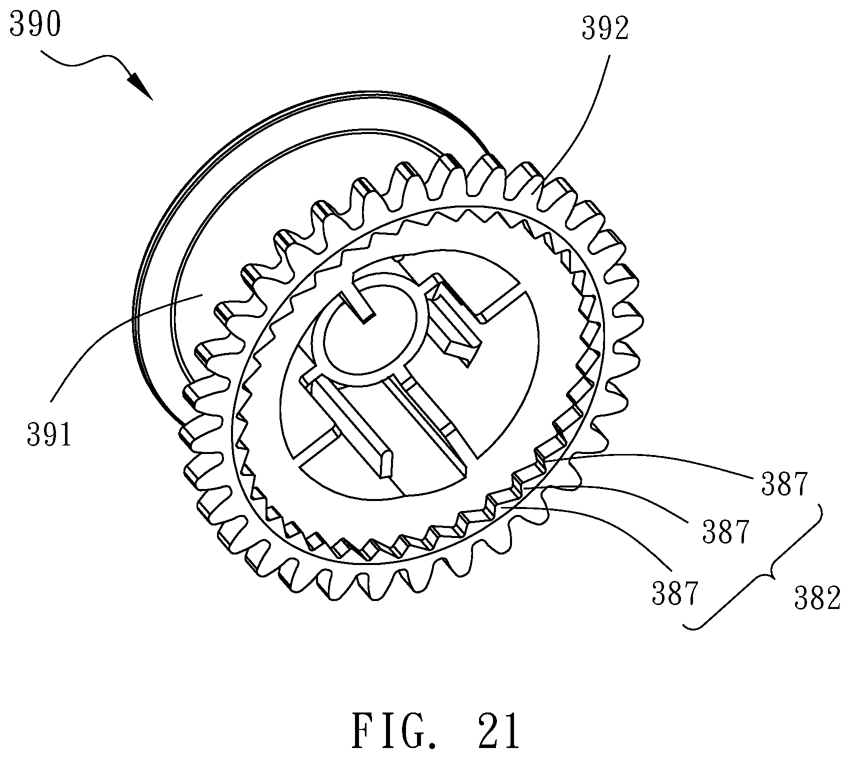 Patent US12098593 Figure 18 – Cord retractor and window covering having same