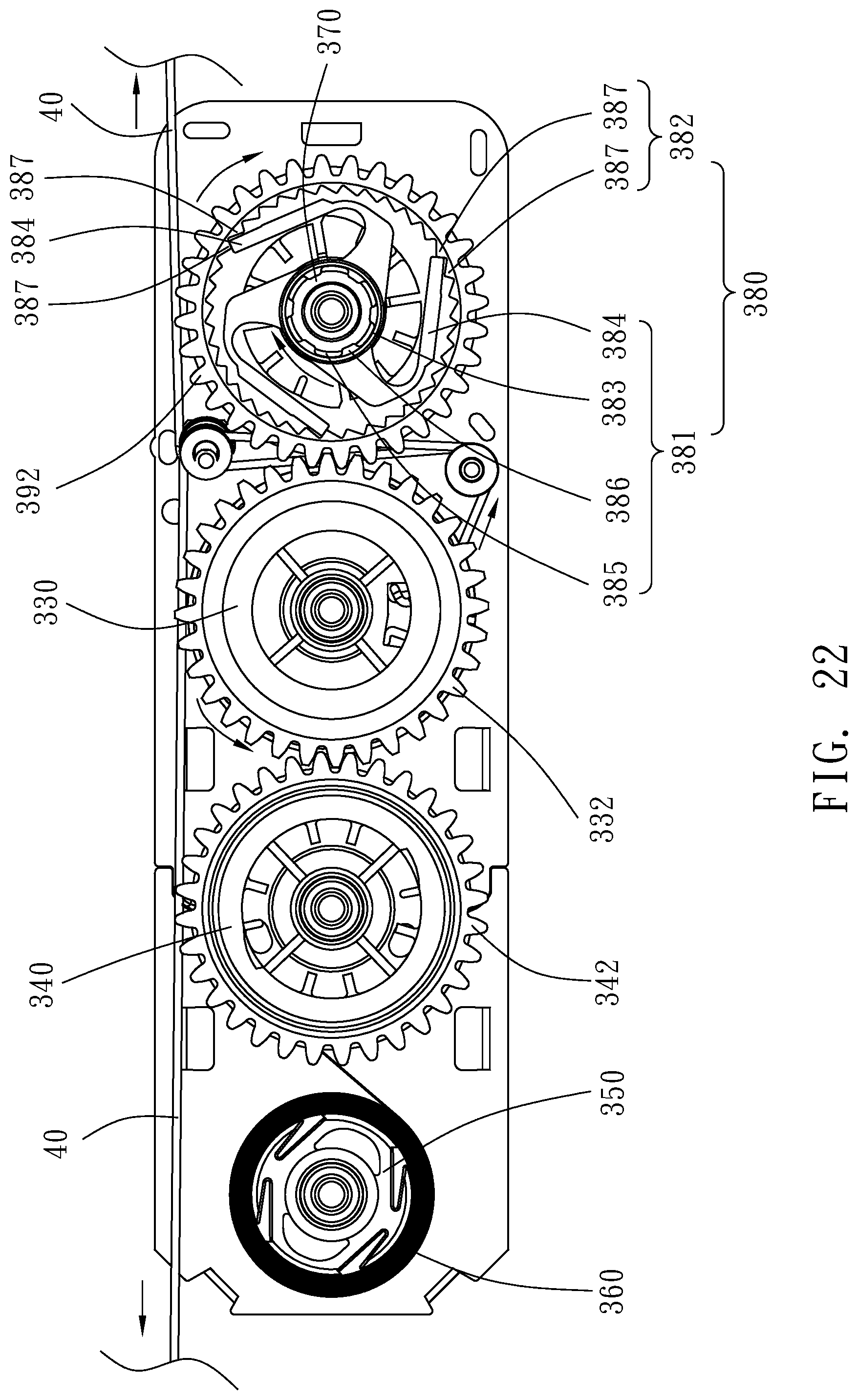 Patent US12098593 Figure 19 – Cord retractor and window covering having same