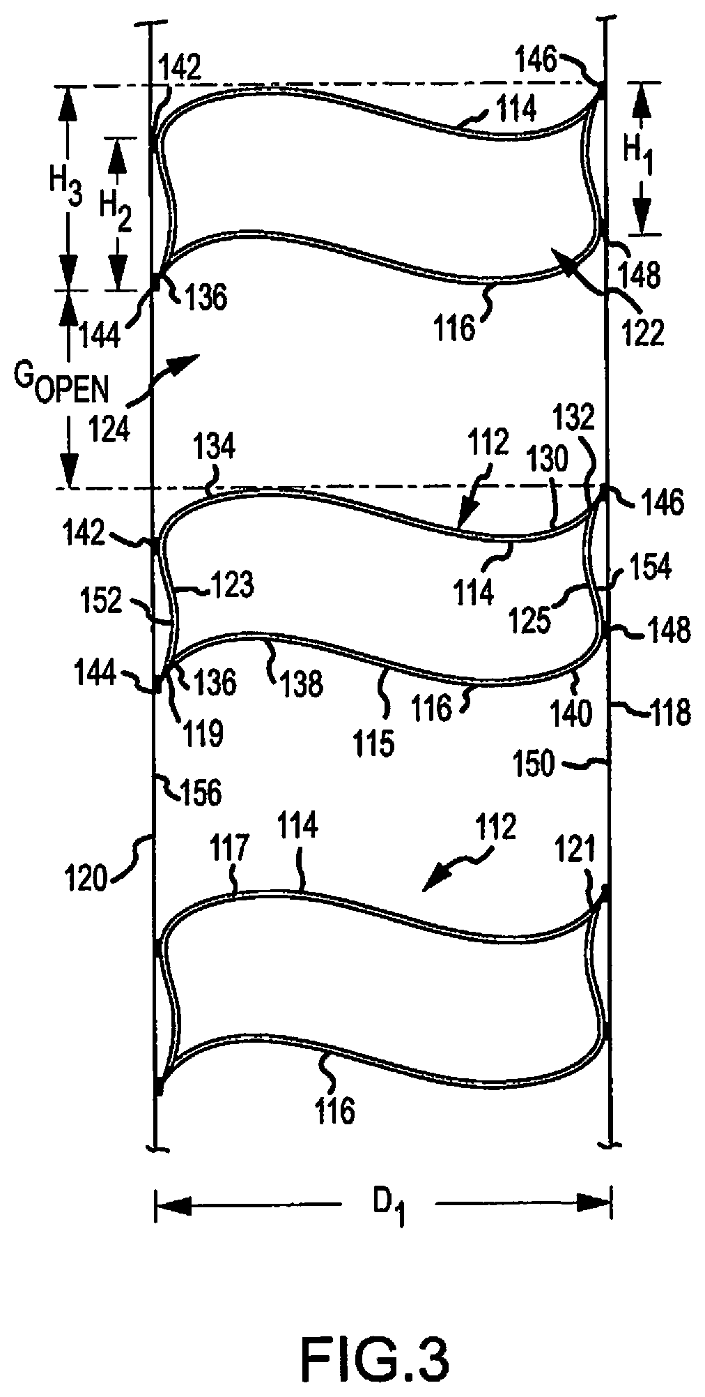 Patent US12098594 Figure 5 – Covering for architectural openings with coordinated vane sets