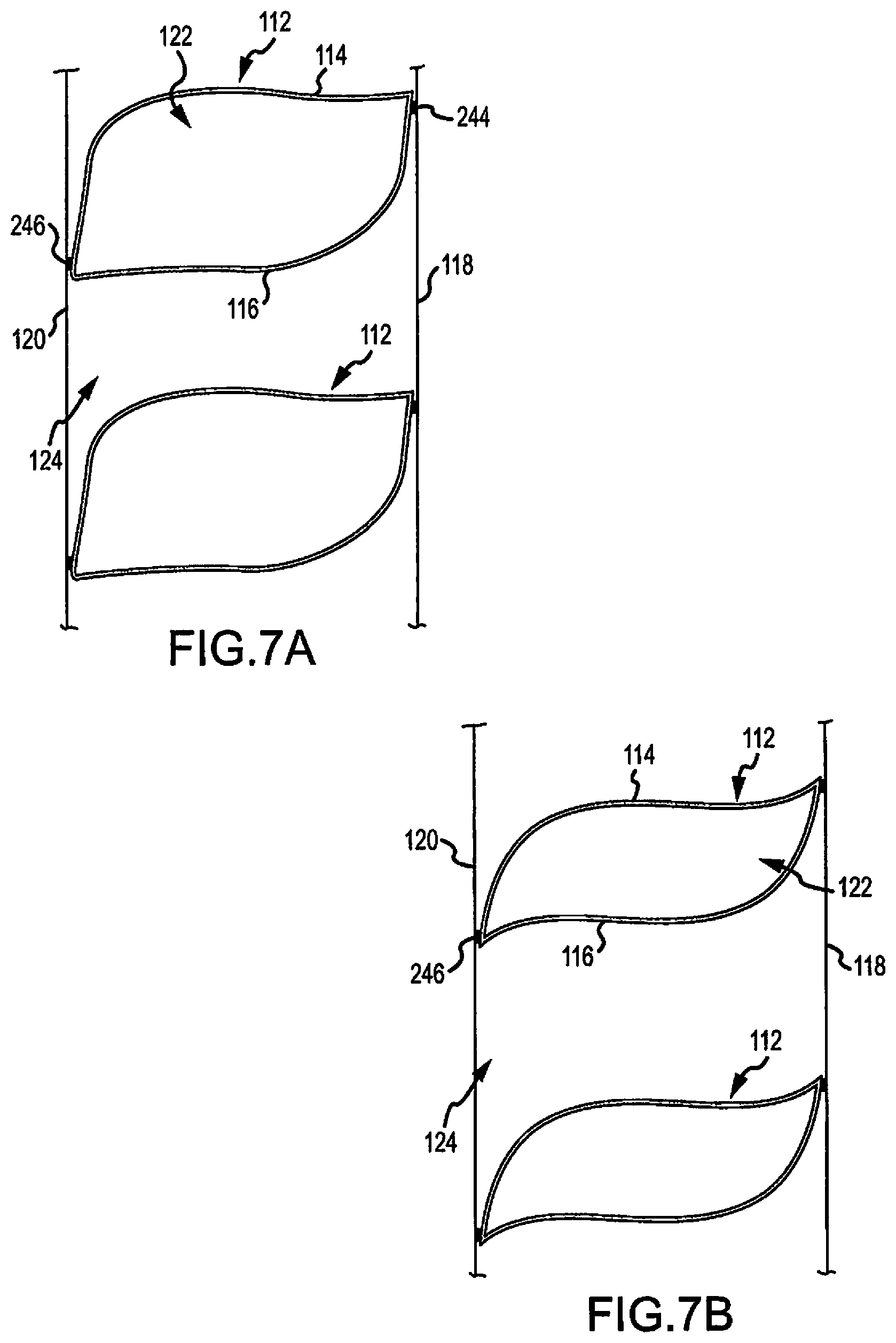 Patent US12098594 Figure 9 – Covering for architectural openings with coordinated vane sets