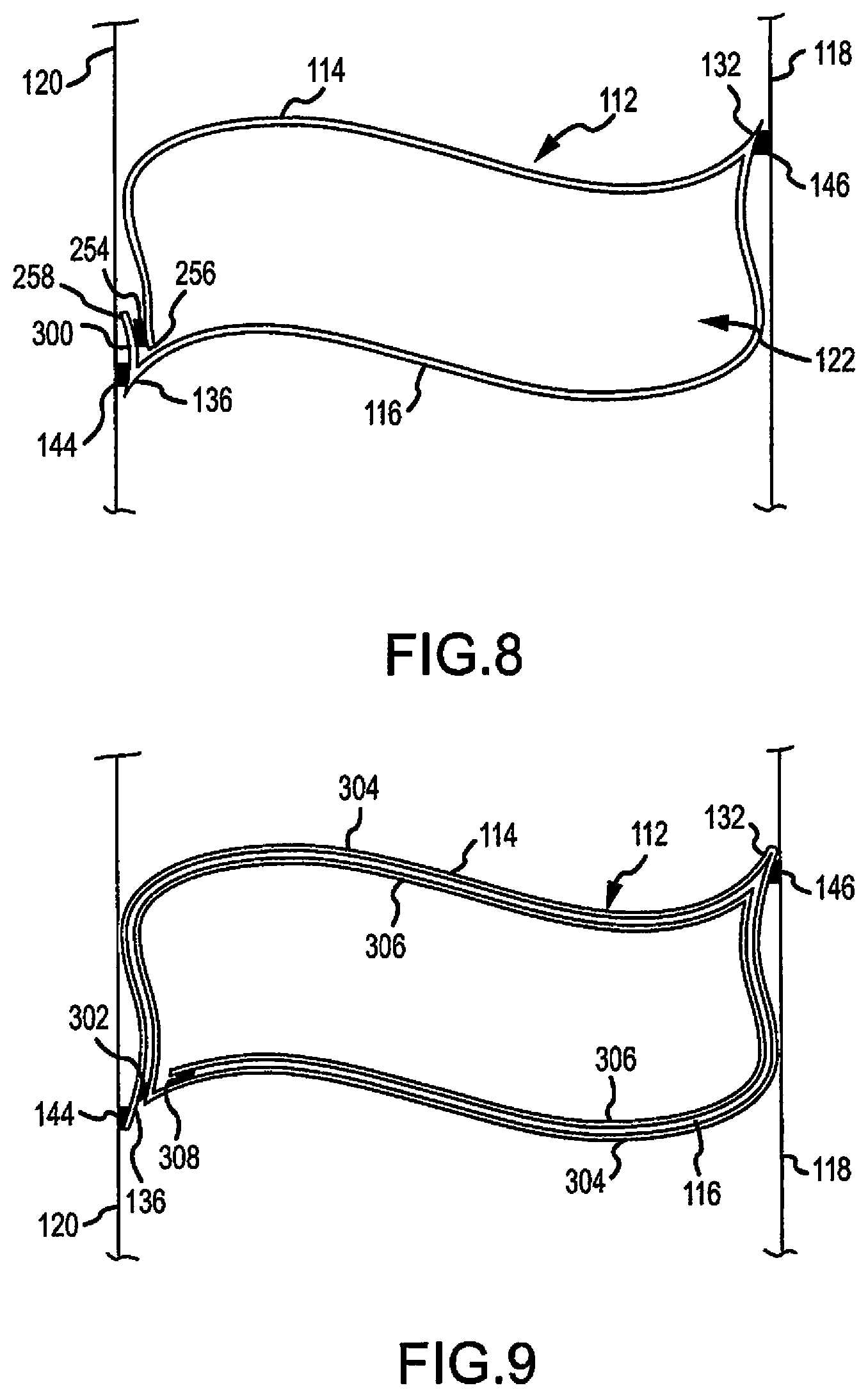 Patent US12098594 Figure 10 – Covering for architectural openings with coordinated vane sets