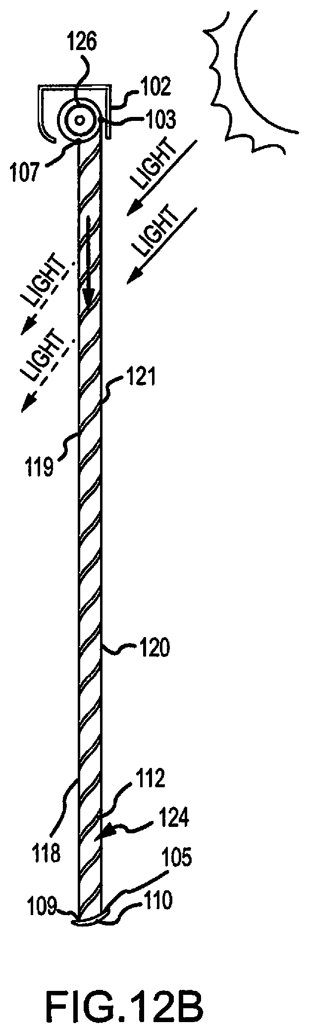 Patent US12098594 Figure 14 – Covering for architectural openings with coordinated vane sets