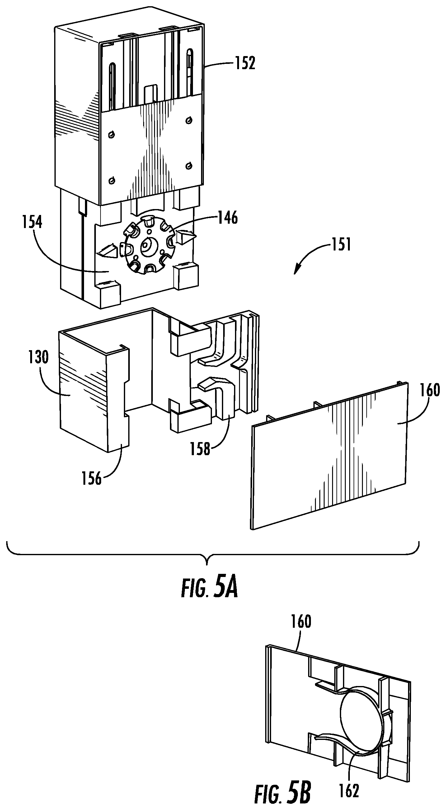 Patent US12098595 Figure 5 – Motor drive system for window covering system with continuous cord loop
