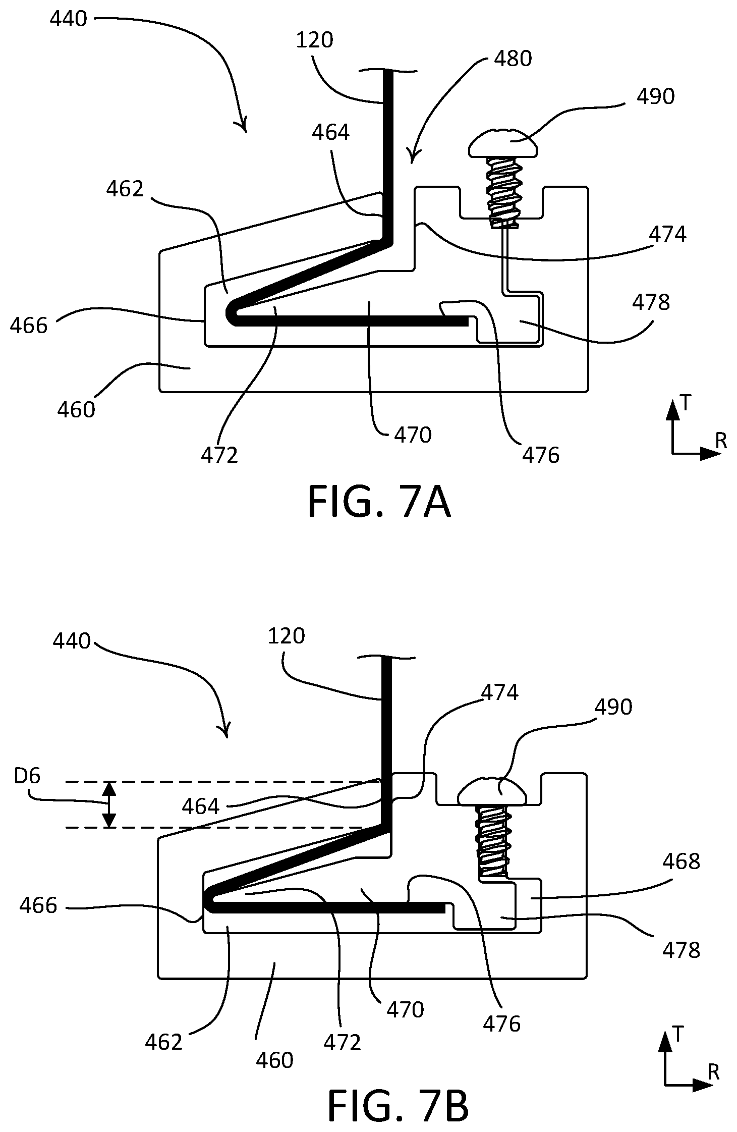 Patent US12098596 Figure 8 – Window treatment hembar