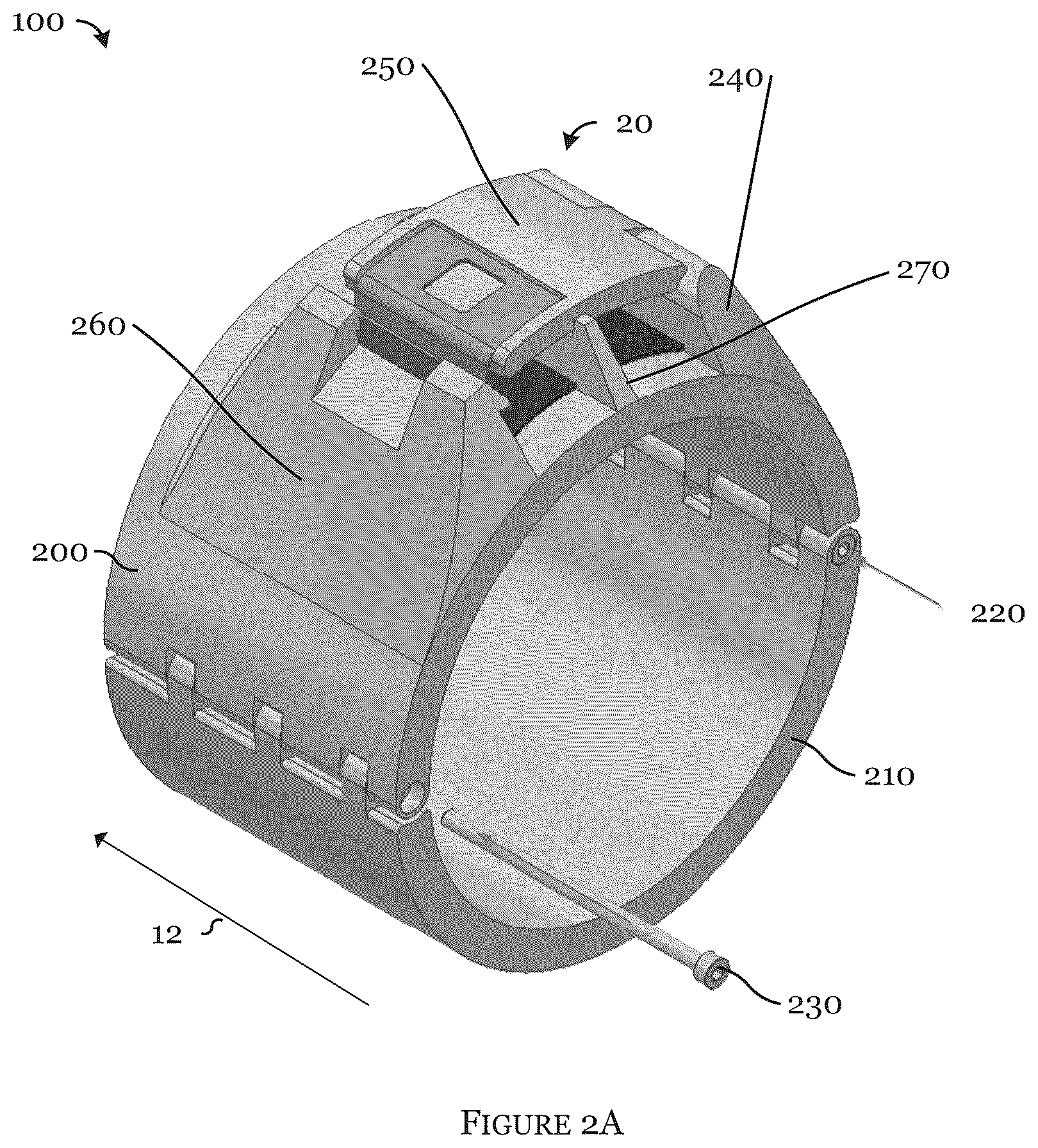 Patent US12098598 Figure 2 – Cable protector clamp assembly