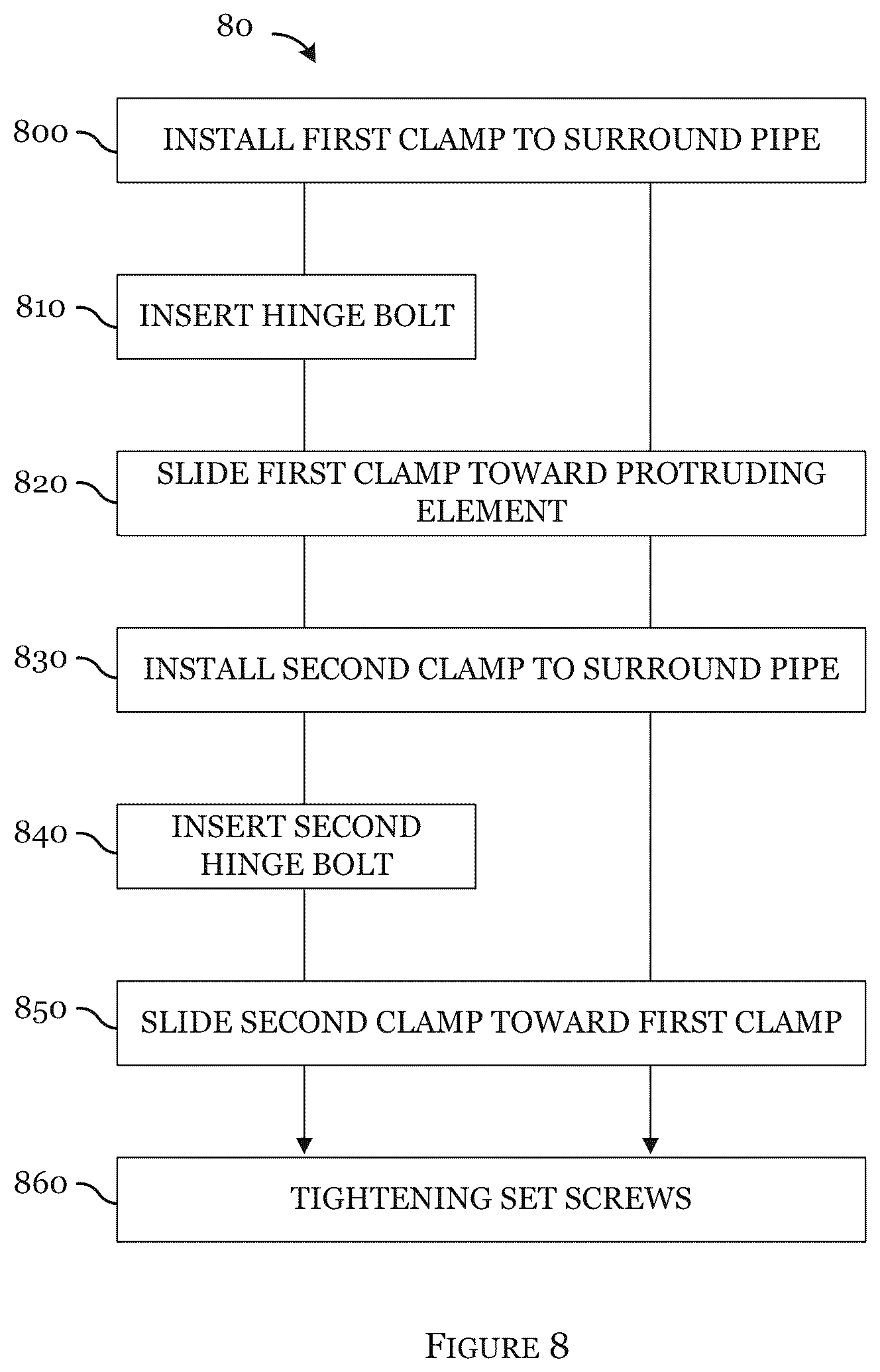 Patent US12098598 Figure 12 – Cable protector clamp assembly