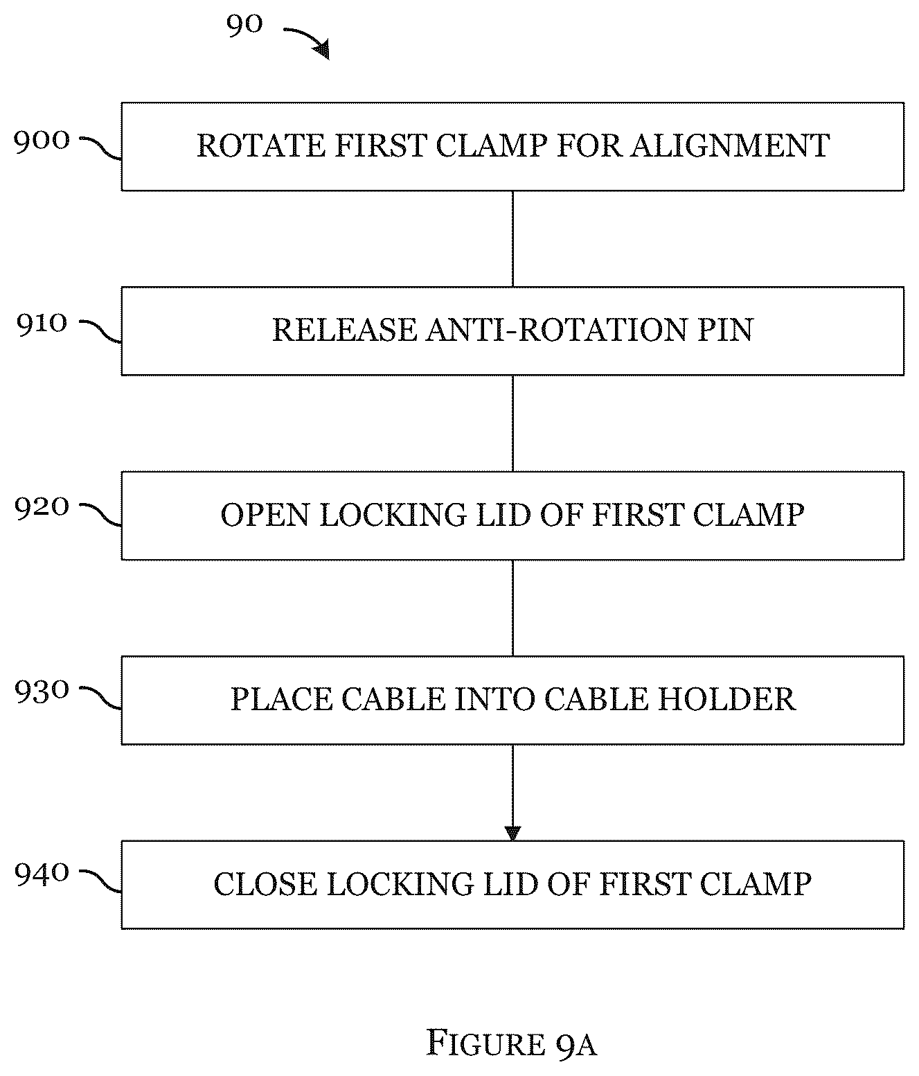 Patent US12098598 Figure 13 – Cable protector clamp assembly