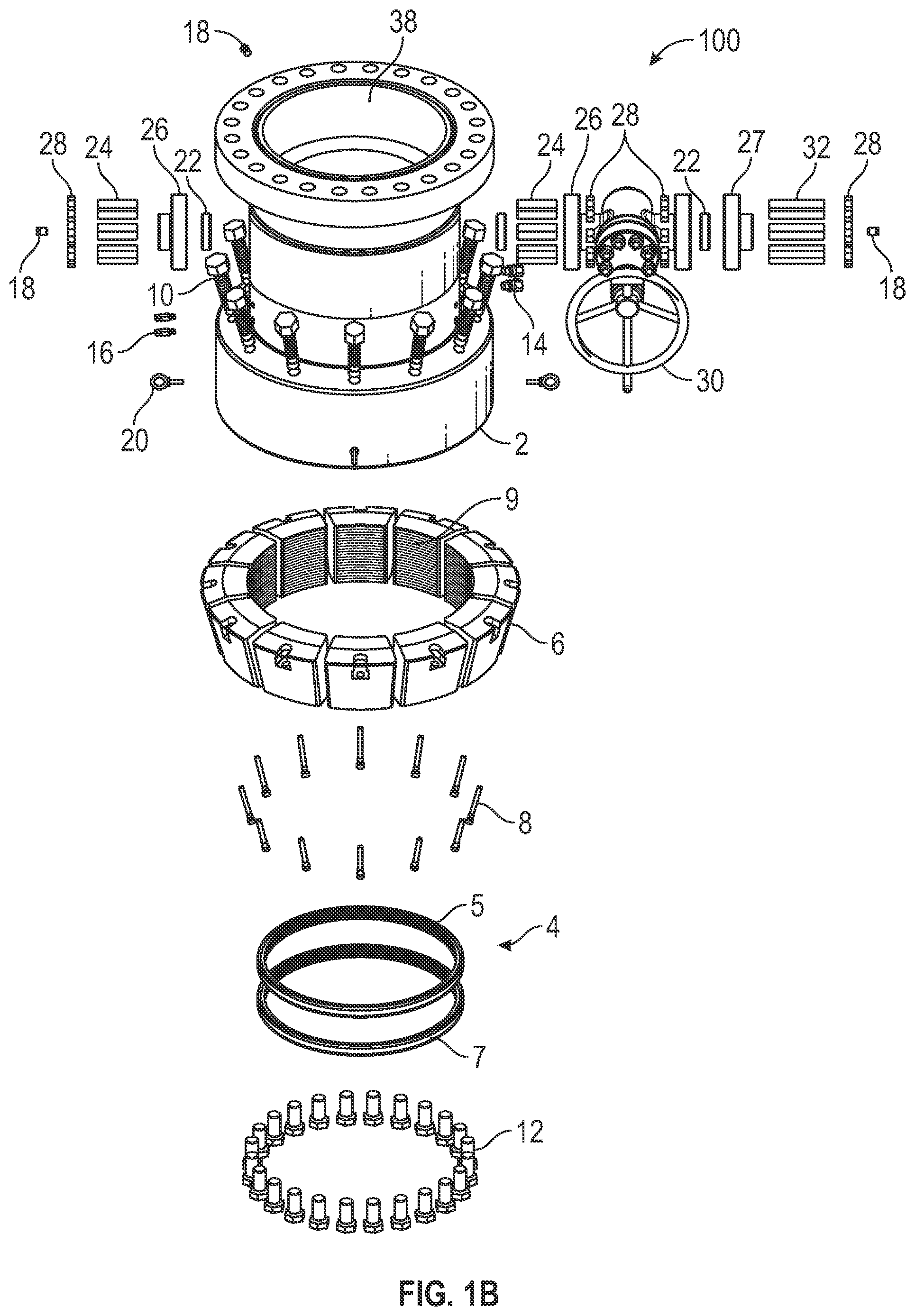 Patent US12098601 Figure 2 – Weldless drilling diverter adapter