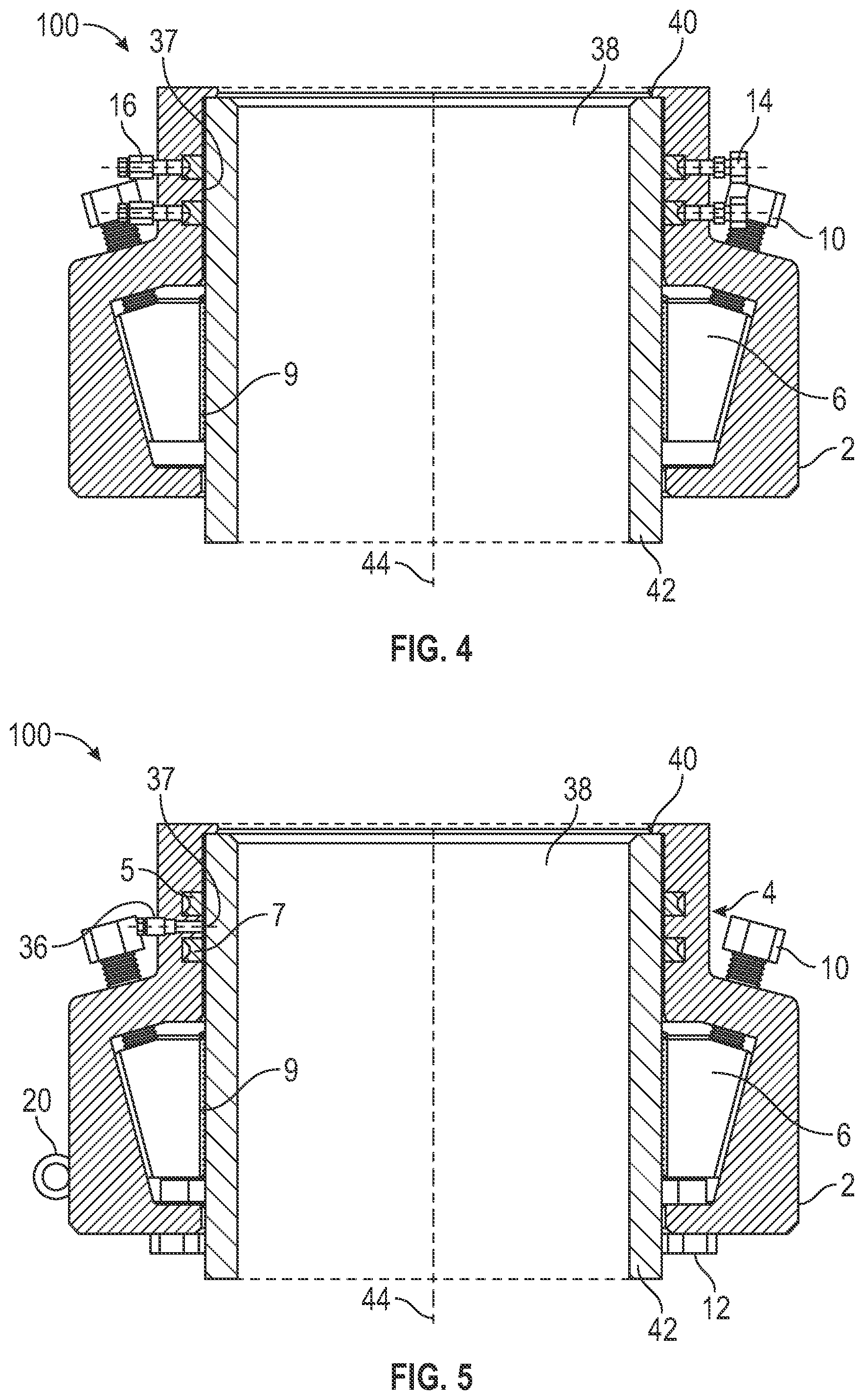 Patent US12098601 Figure 4 – Weldless drilling diverter adapter