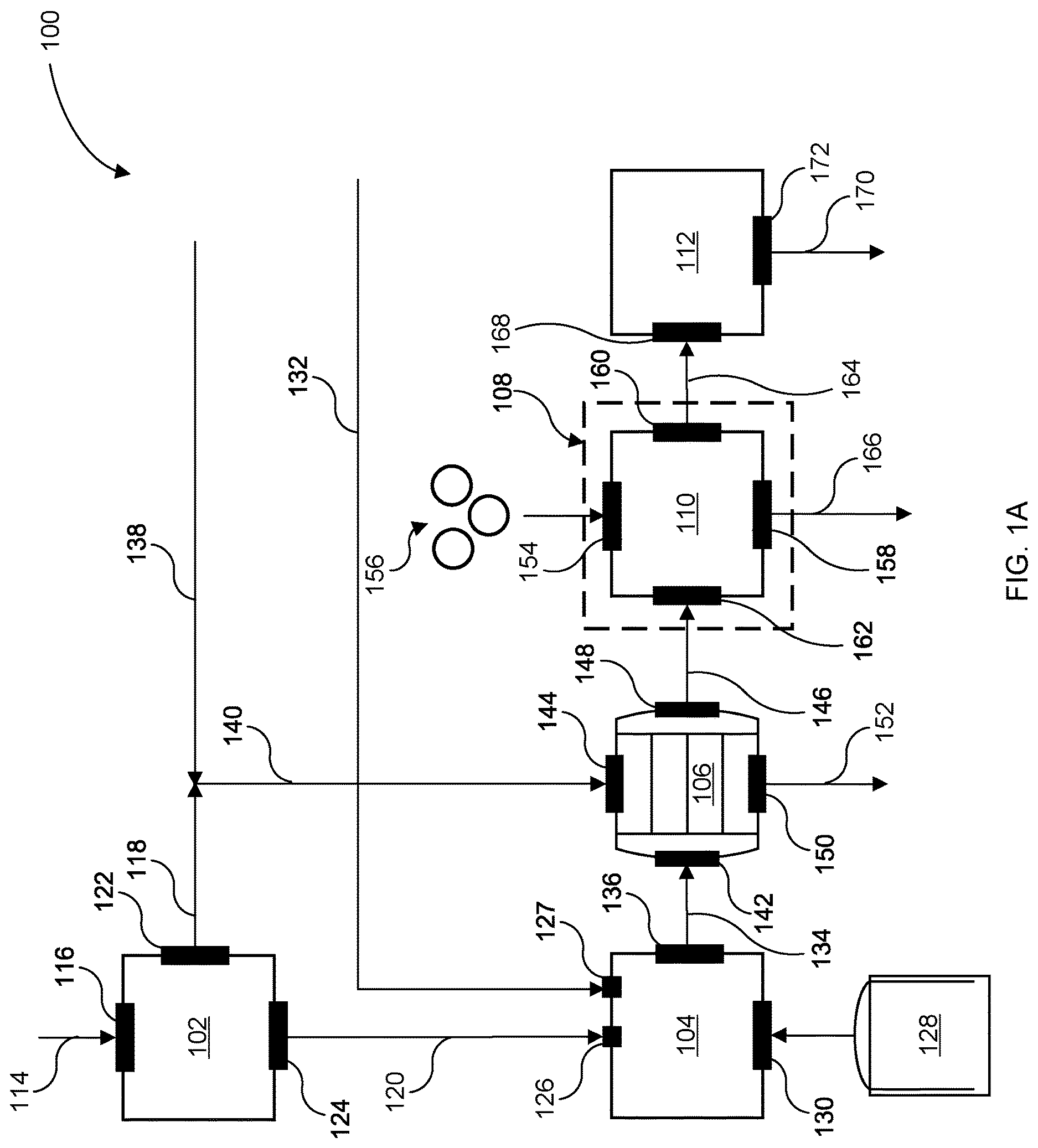Patent US12098602 Figure 1 – System and method for removing drilling fluid from drill cuttings using direct heat