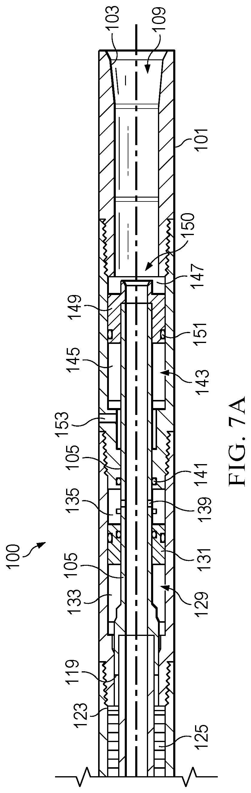 Patent US12098607 Figure 7 – Downhole vibration tool