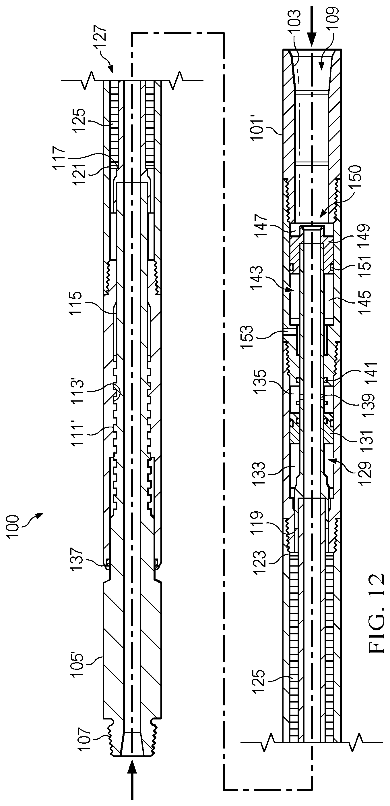 Patent US12098607 Figure 11 – Downhole vibration tool