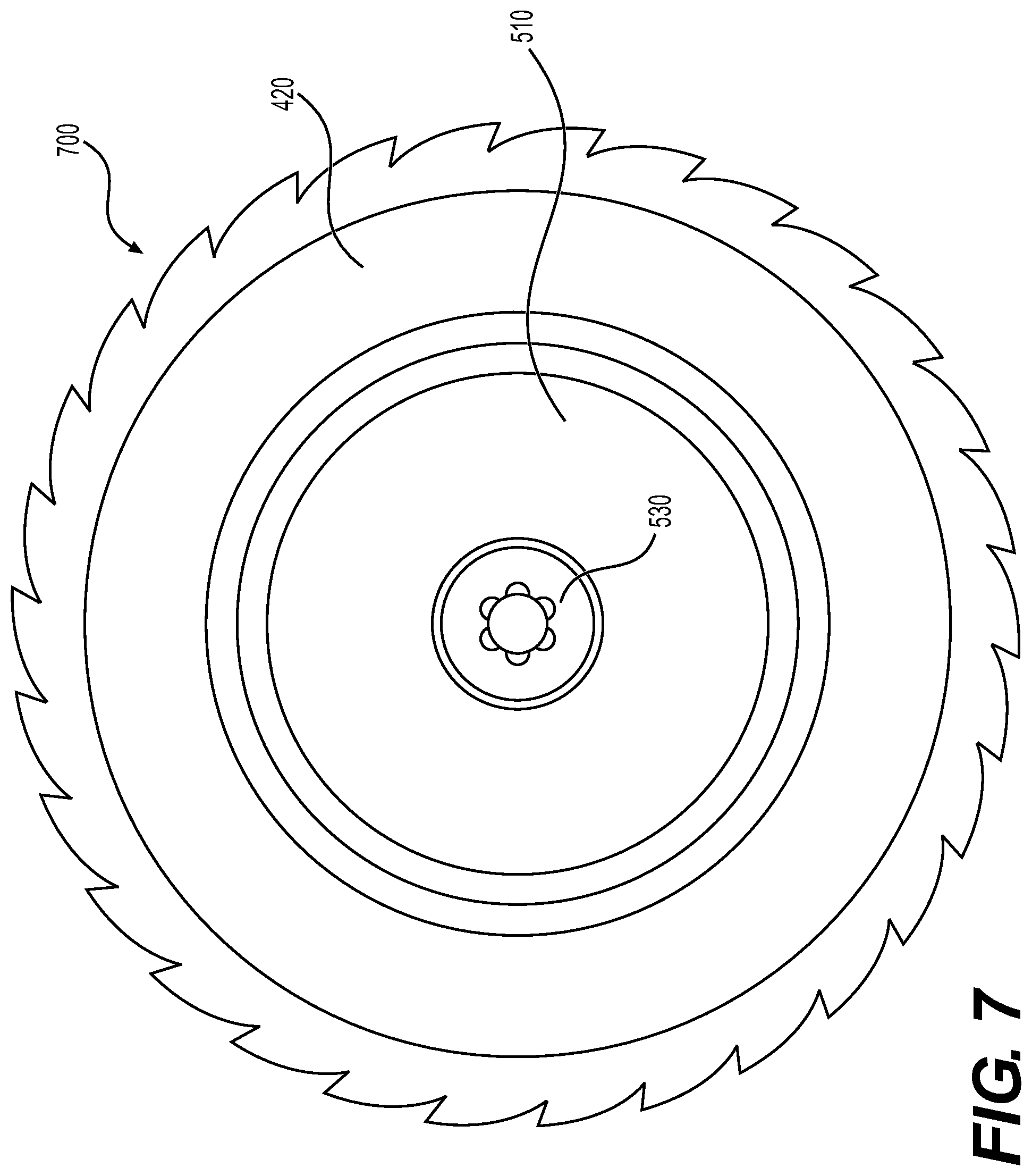 Patent US12098608 Figure 7 – Cutting tool and controls for downhole mechanical services