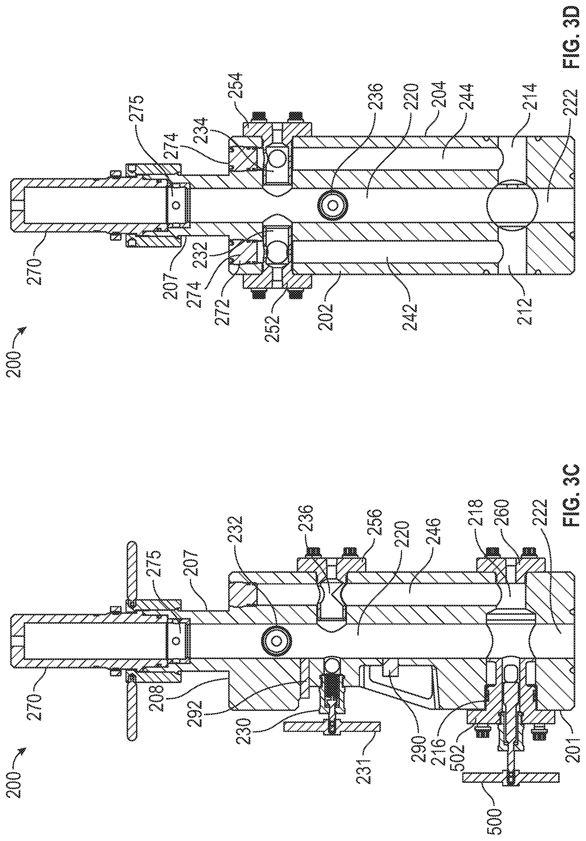 Patent US12098609 Figure 6 – Wellhead flow block and flow control mechanisms