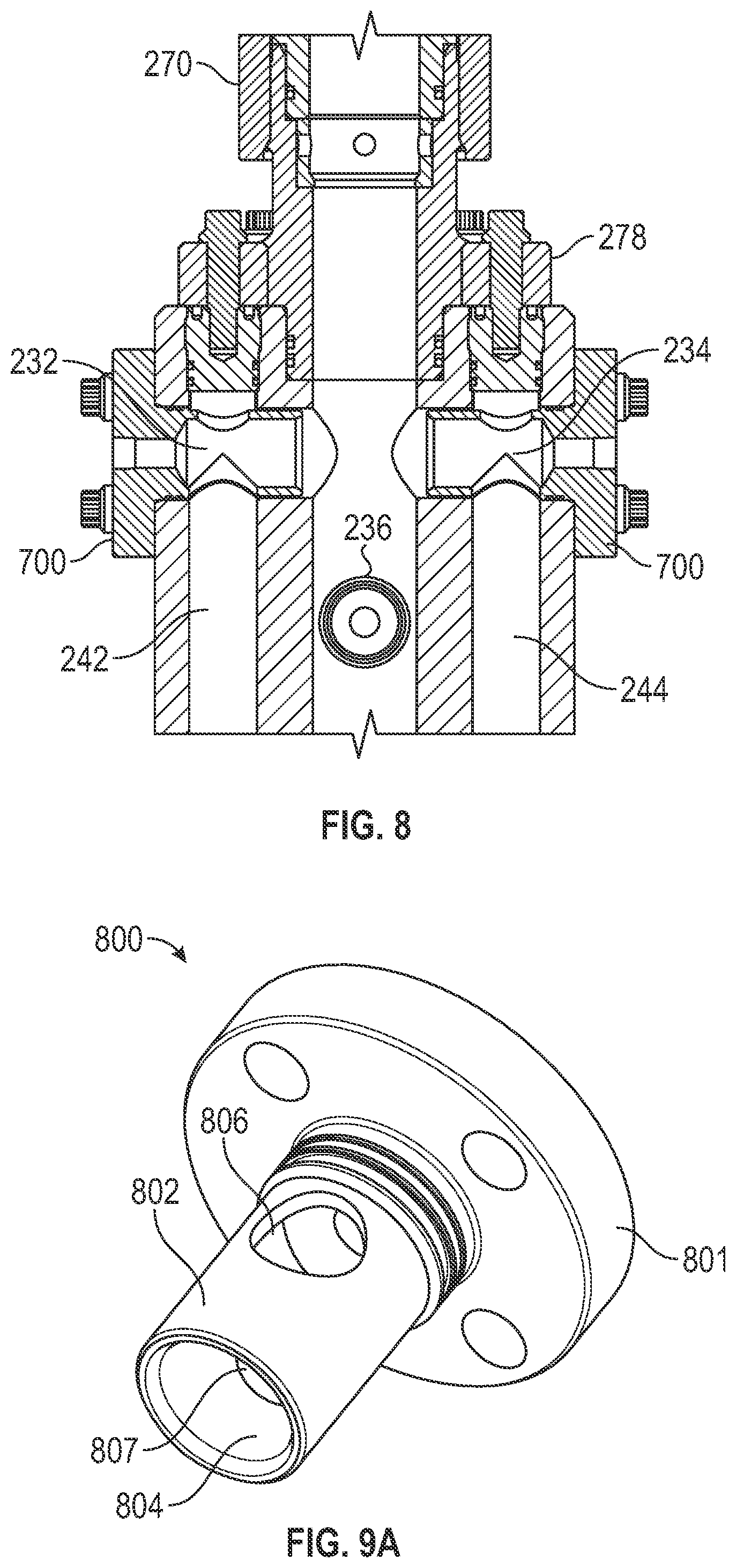 Patent US12098609 Figure 12 – Wellhead flow block and flow control mechanisms