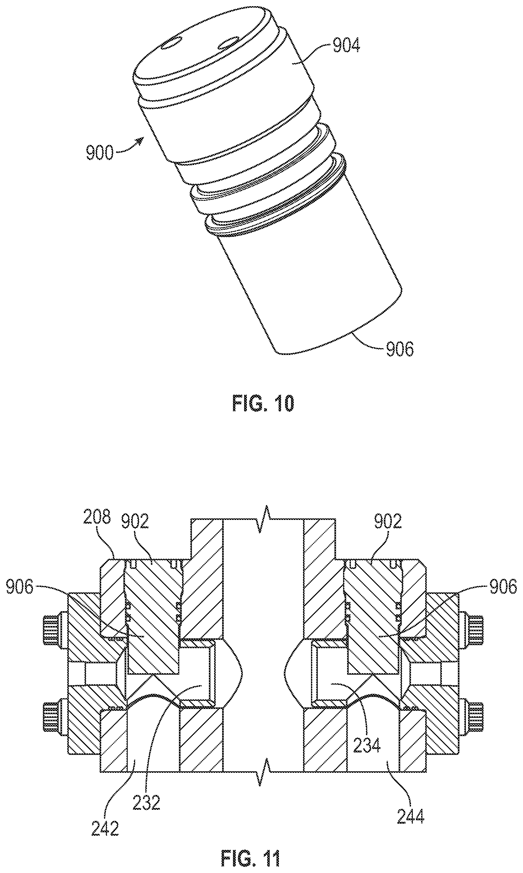Patent US12098609 Figure 14 – Wellhead flow block and flow control mechanisms