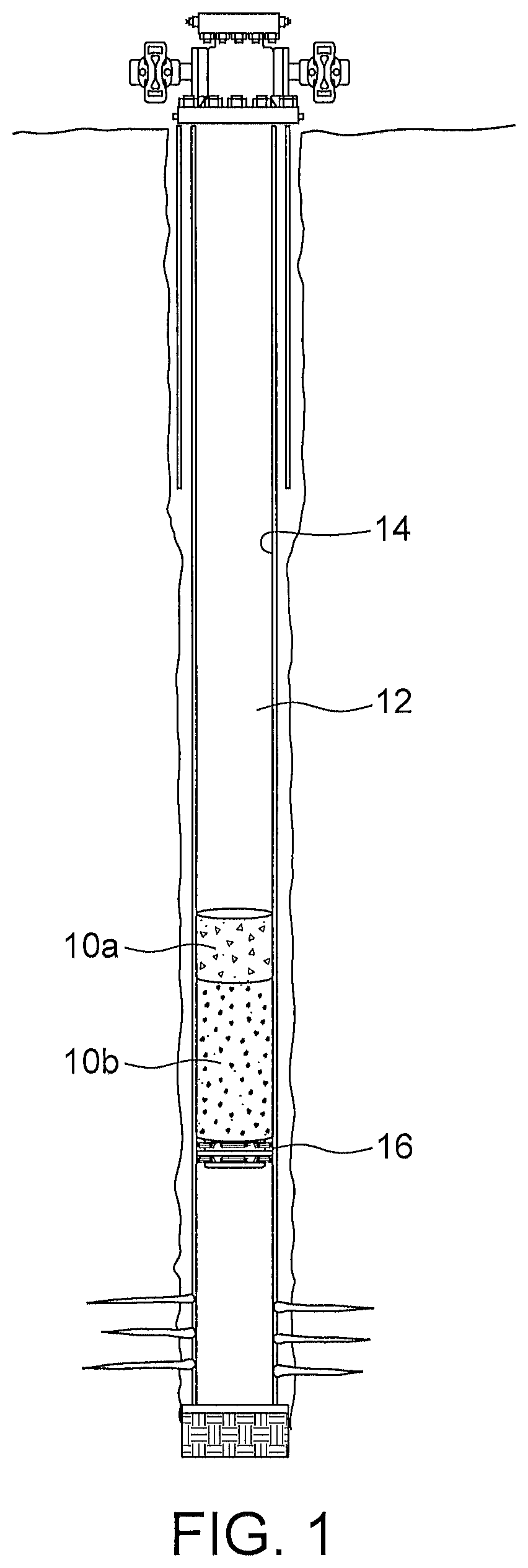 Patent US12098613 — Resin plug for wellbore abandonment — Figure 1
