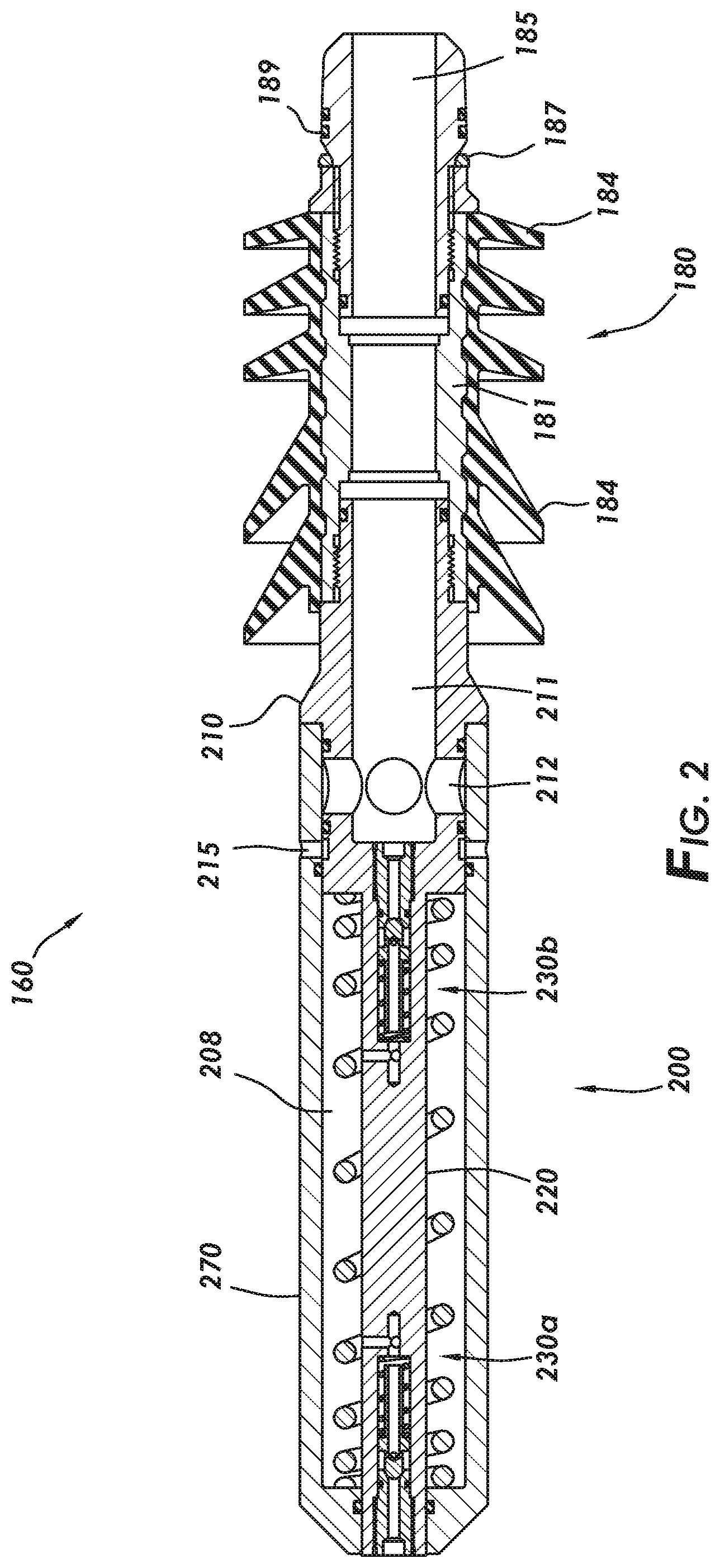 Patent US12098615 Figure 2 – Hydrostatically insensitive plug assembly