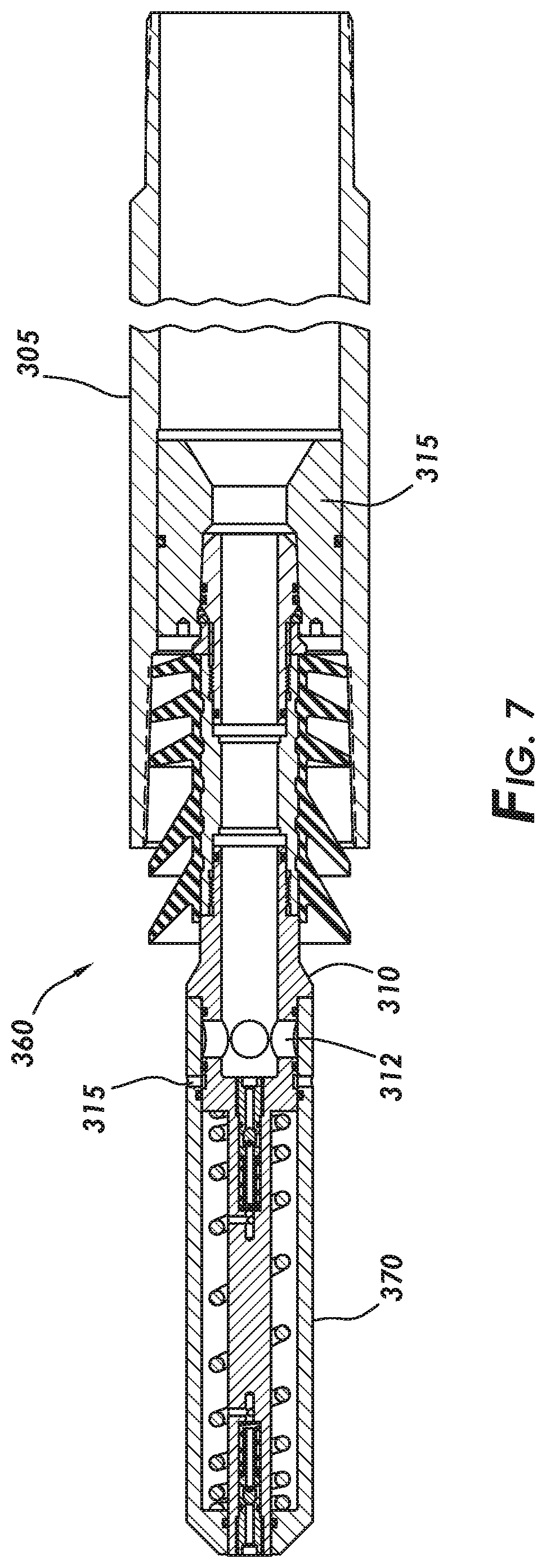 Patent US12098615 Figure 8 – Hydrostatically insensitive plug assembly