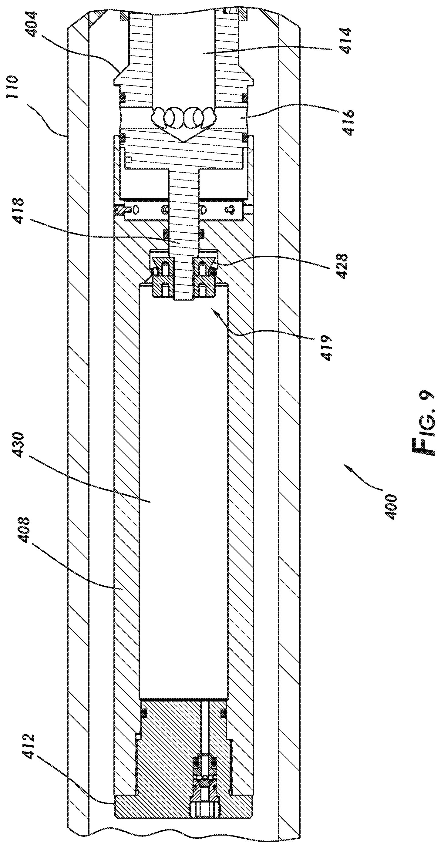 Patent US12098615 Figure 10 – Hydrostatically insensitive plug assembly