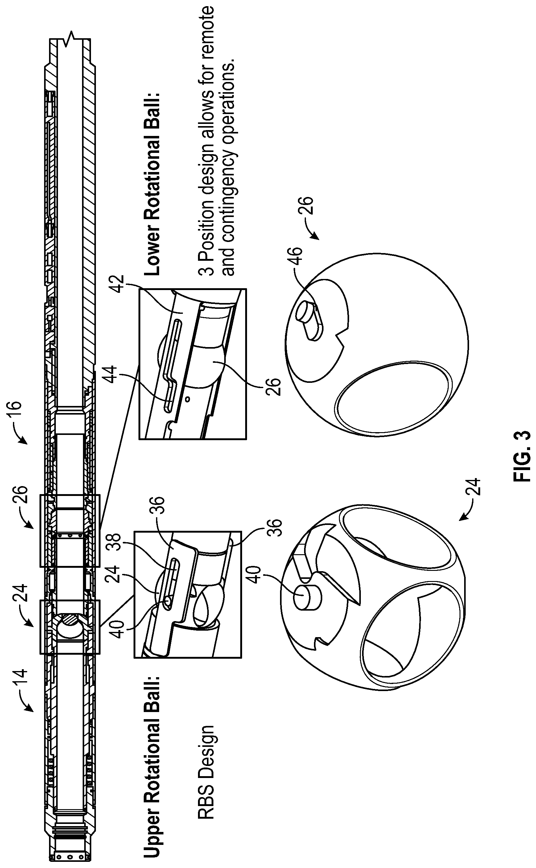 Patent US12098617 Figure 2 – Dual ball seat system
