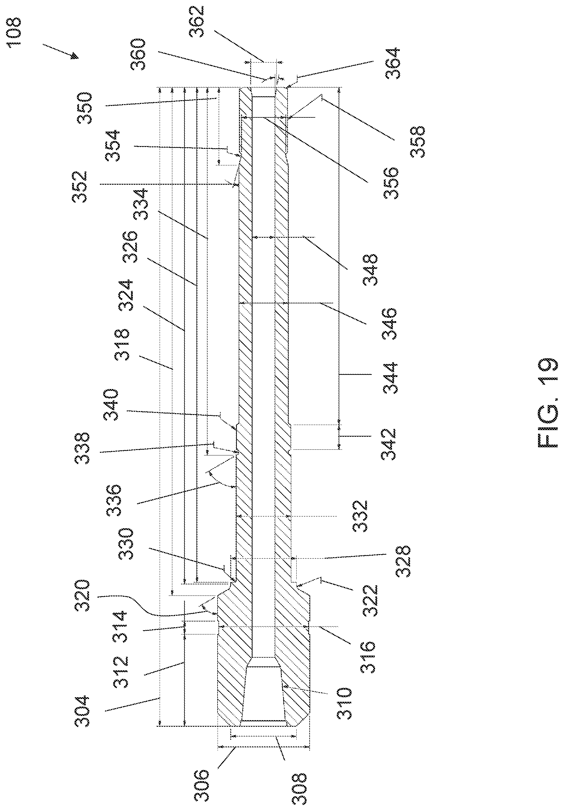 Patent US12098618 Figure 19 – Pack system for a downhole assembly