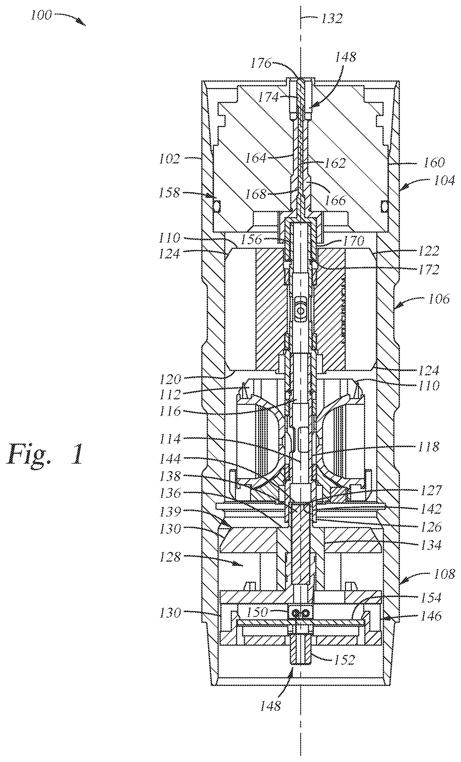 Patent US12098623 Figure 1 – Oriented-perforation tool