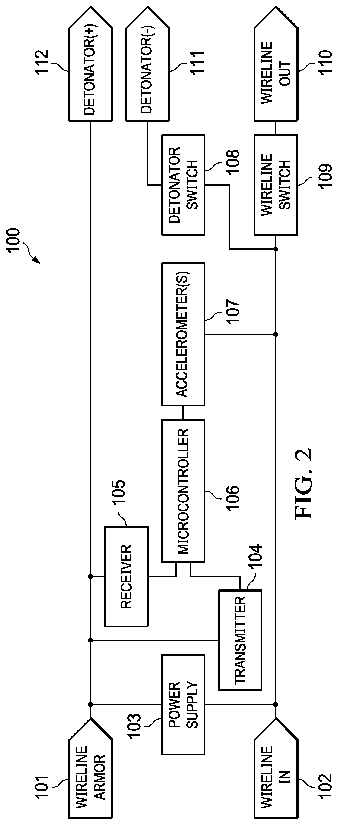 Patent US12098624 Figure 2 – Orientation detecting switch and perforating gun